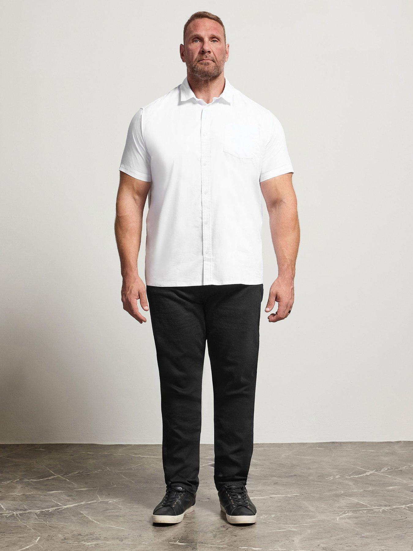 Image 3 of 5 of BadRhino Poly Lycra Short Sleeve Shirt - White