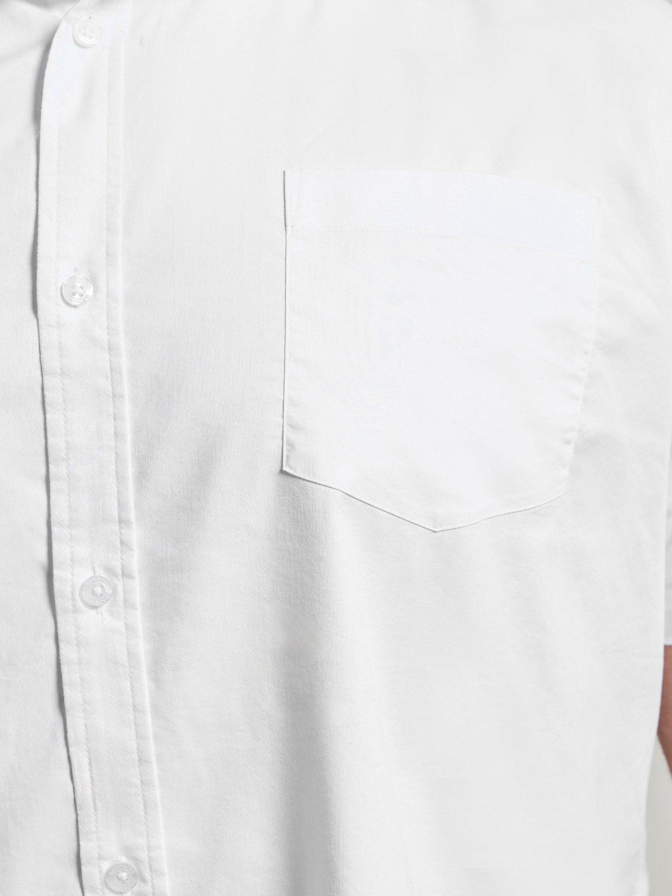 Image 4 of 5 of BadRhino Poly Lycra Short Sleeve Shirt - White