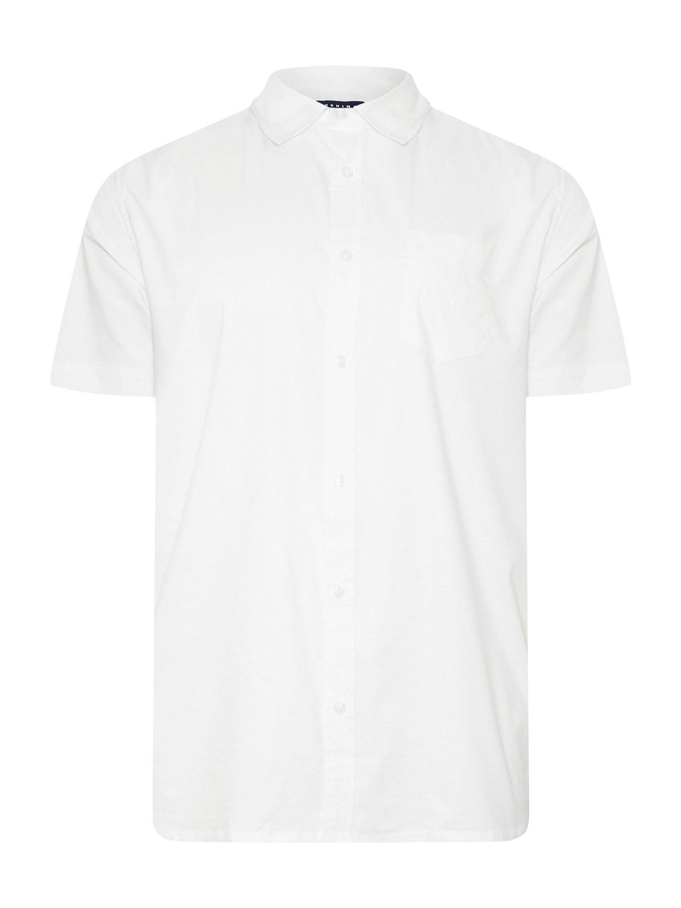 Image 5 of 5 of BadRhino Poly Lycra Short Sleeve Shirt - White