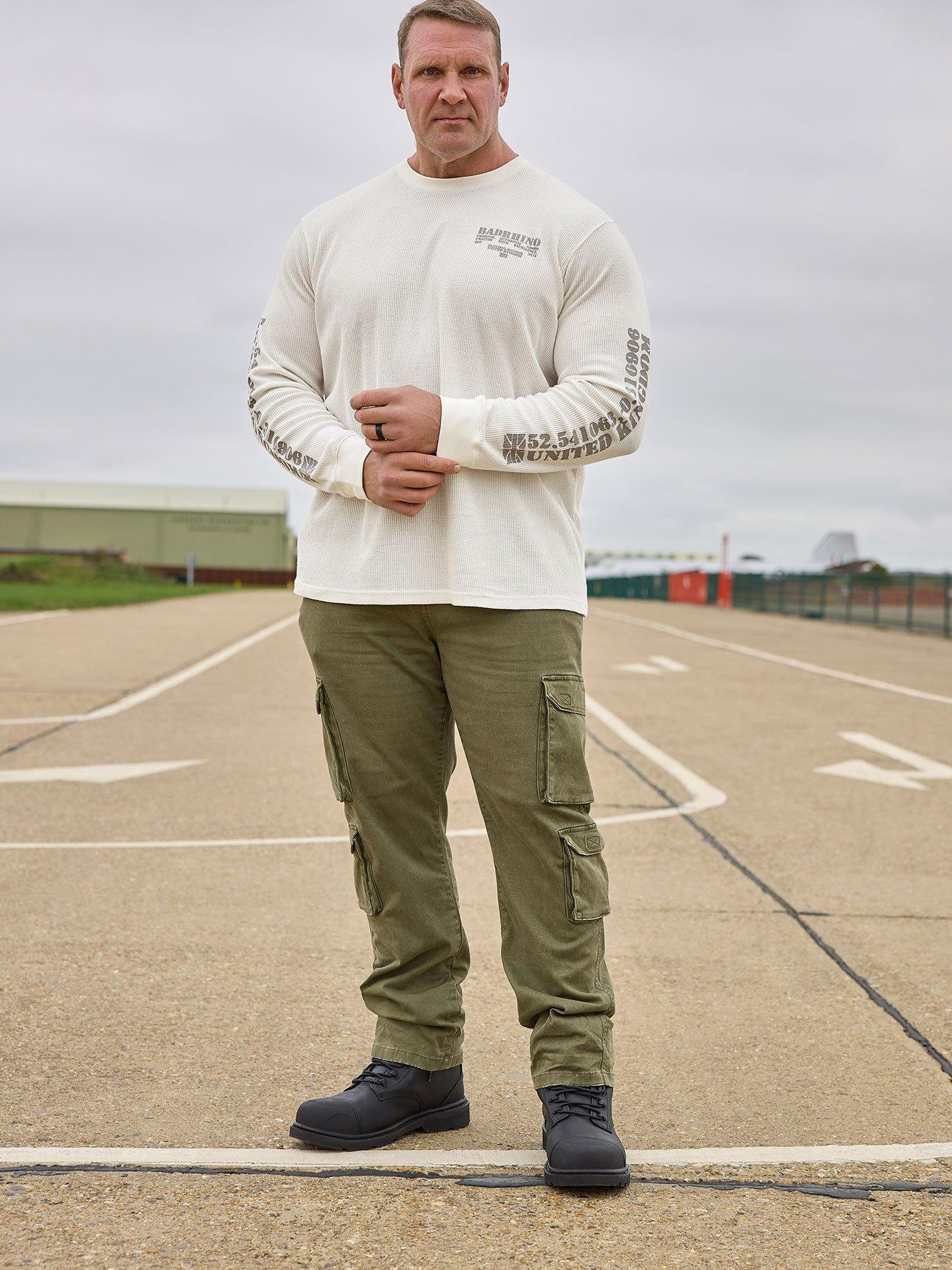 BadRhino Badrhino Double Pocket Cargo Trousers