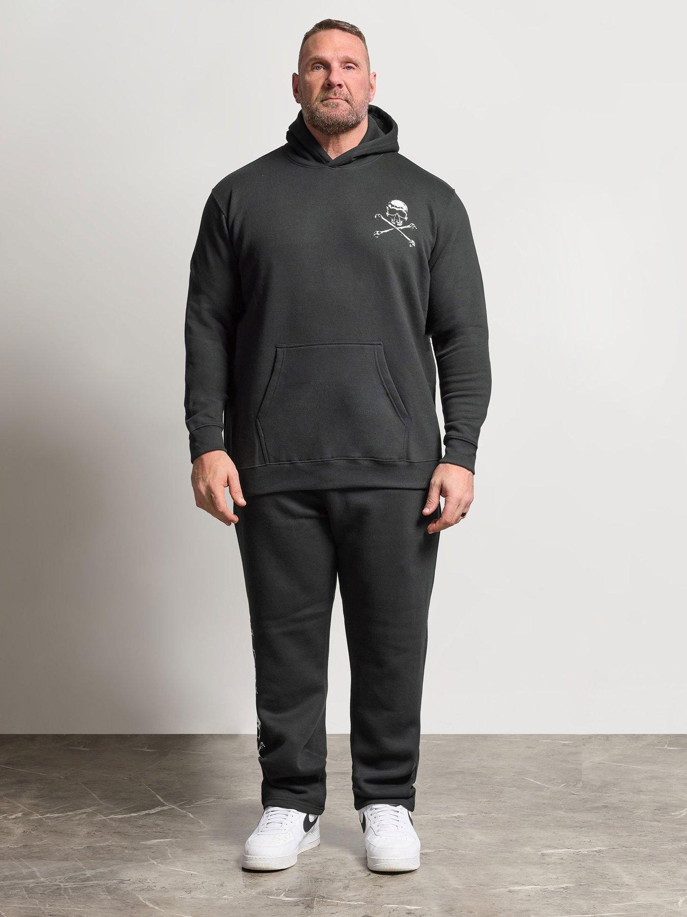 Image 3 of 4 of BadRhino Skull Joggers - Black