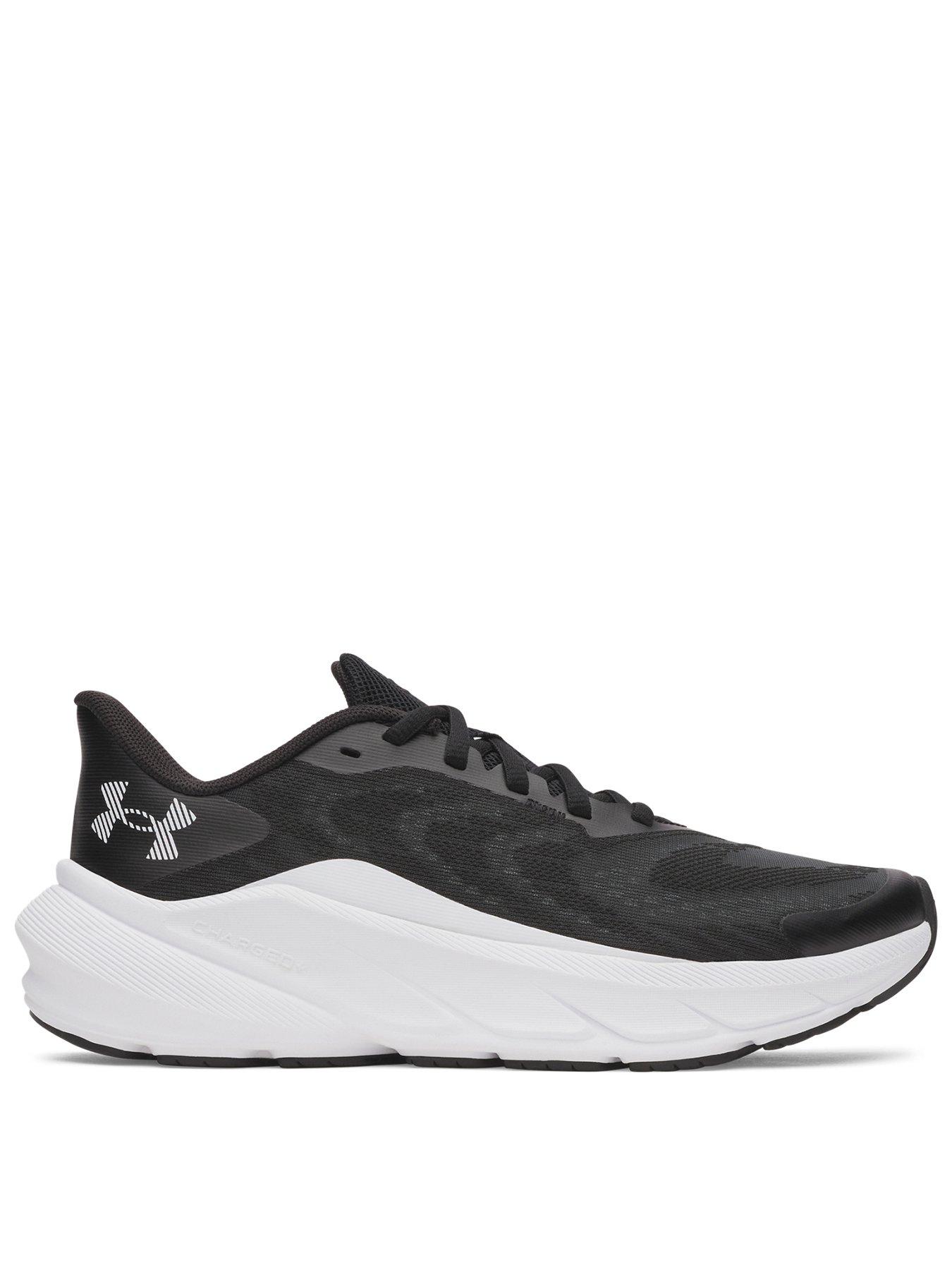 UNDER ARMOUR Junior Boys Running Turbulence Trainers - Black