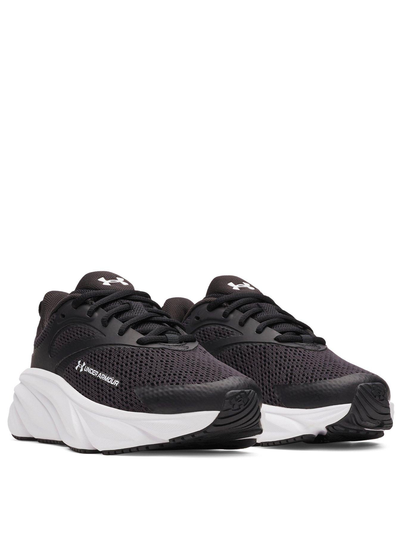 Image 2 of 5 of UNDER ARMOUR Junior Boys Running Rogue Trainers - Black