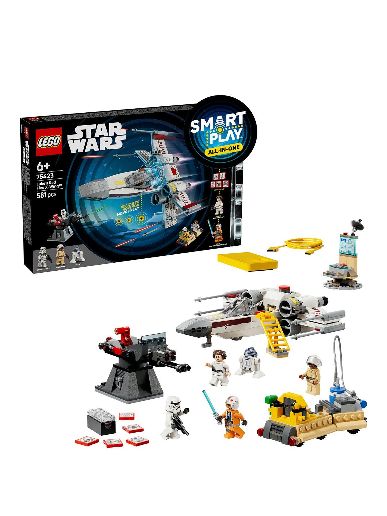 Image 1 of 8 of LEGO Star Wars SMART Play: Luke&rsquo;s Red Five X-Wing 75423