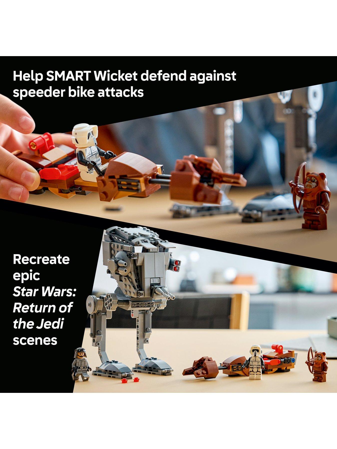Image 3 of 7 of LEGO Star Wars SMART Play: AT-ST Attack on Endor Set 75424