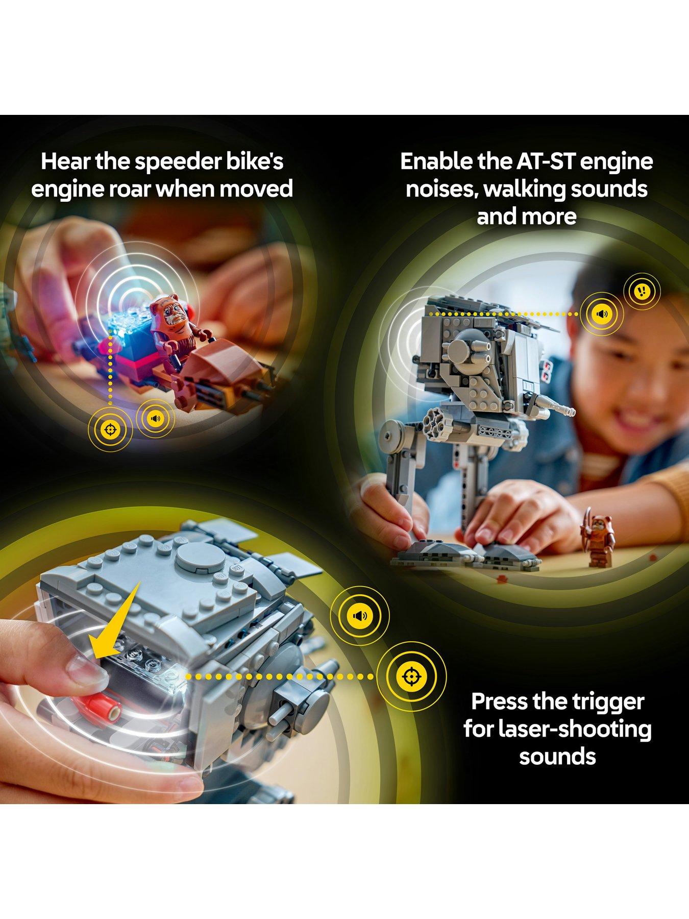 Image 6 of 7 of LEGO Star Wars SMART Play: AT-ST Attack on Endor Set 75424