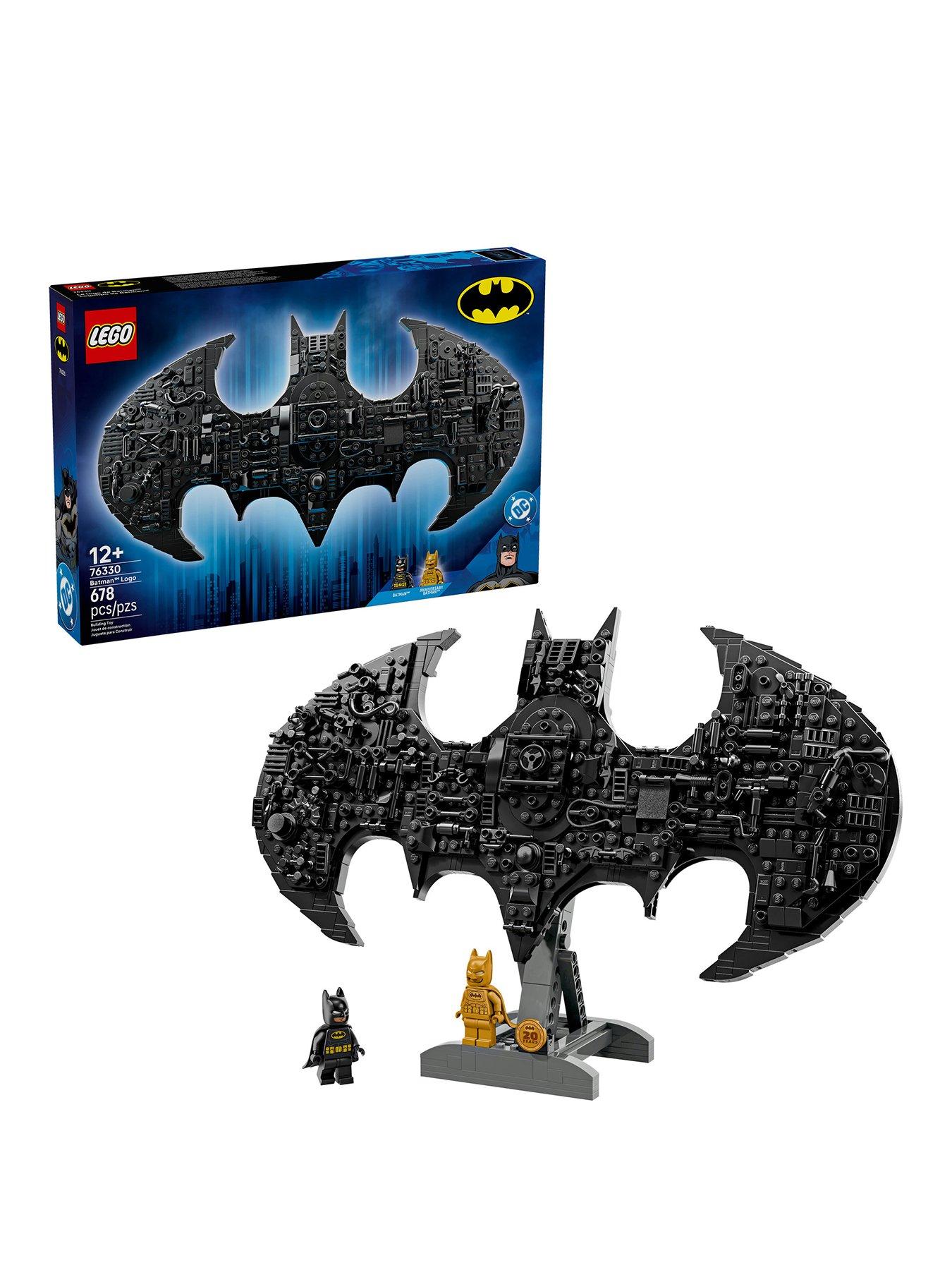 LEGO Super Heroes Batman Logo Superhero Toy Building Set 76330