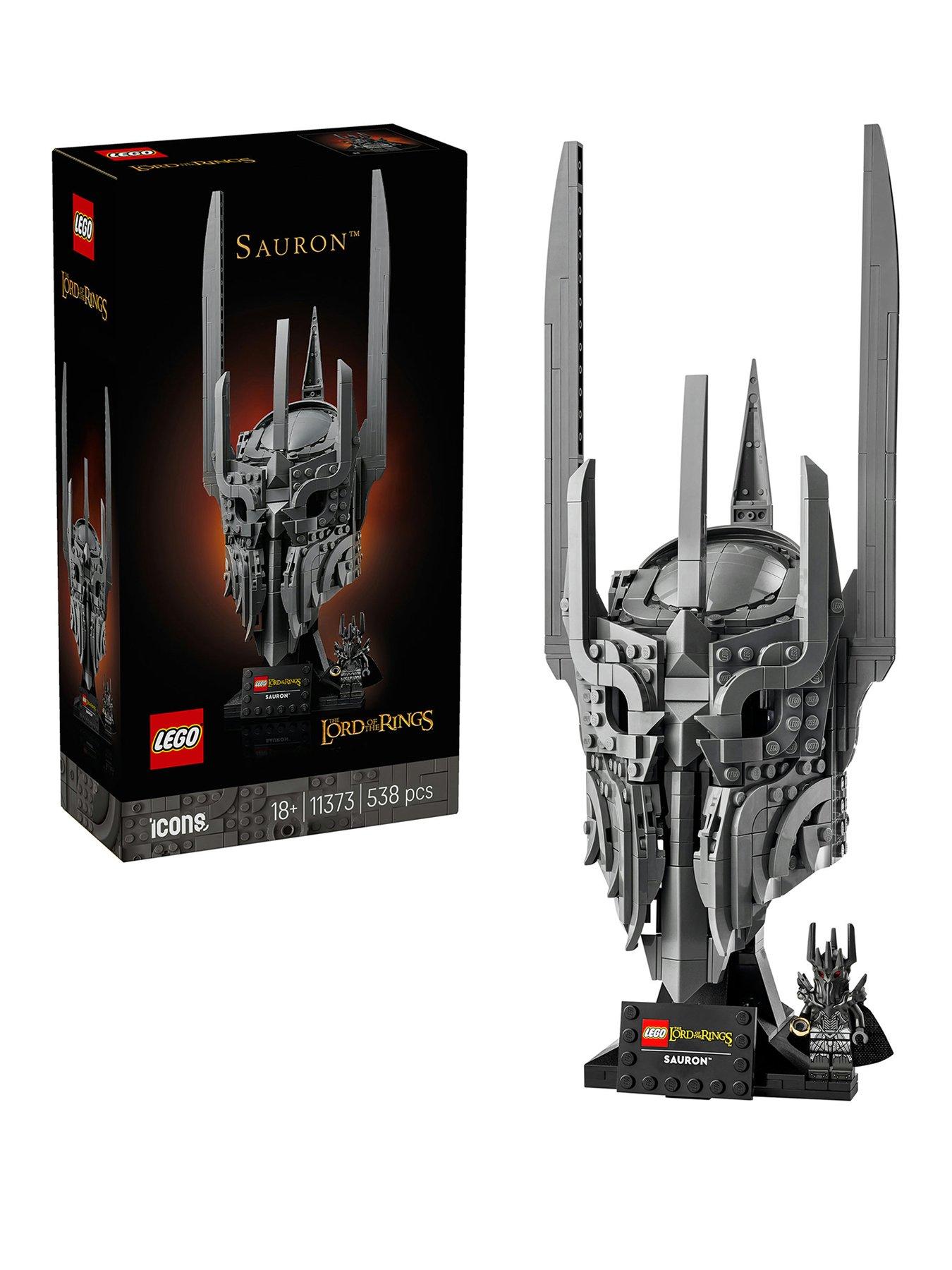 Image 1 of 8 of LEGO Icons The Lord of the Rings: Sauron&rsquo;s Helmet 11373