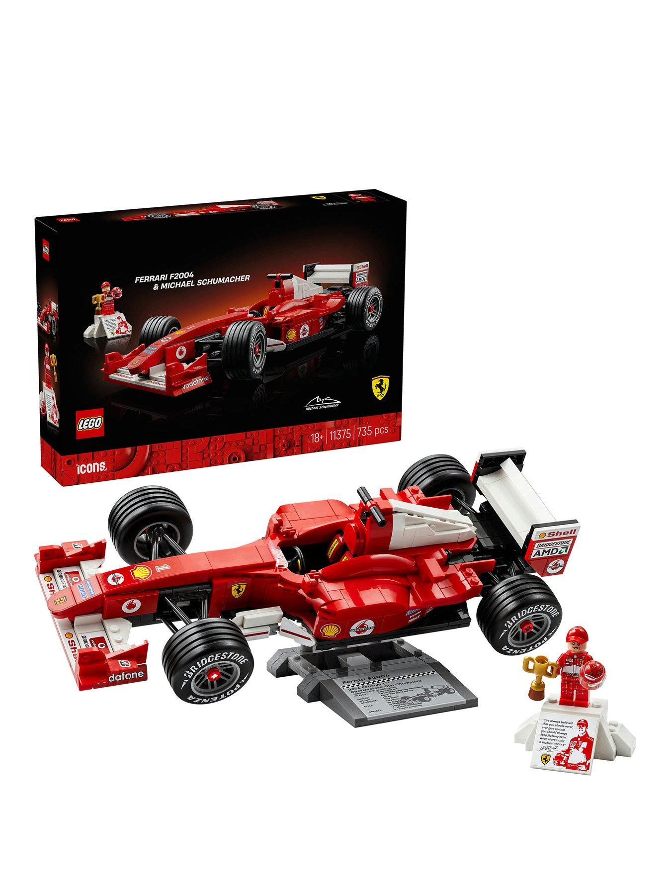 Lego Icons Ferrari F2004 & Michael Schumacher 11375