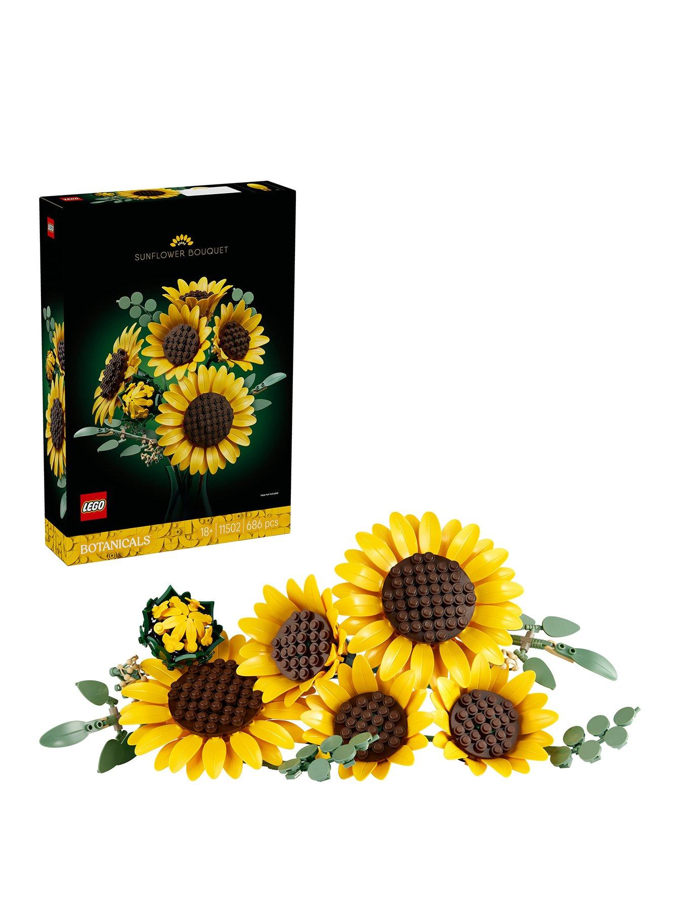 LEGO Botanical Sunflower Bouquet - Faux Flowers Set 11502