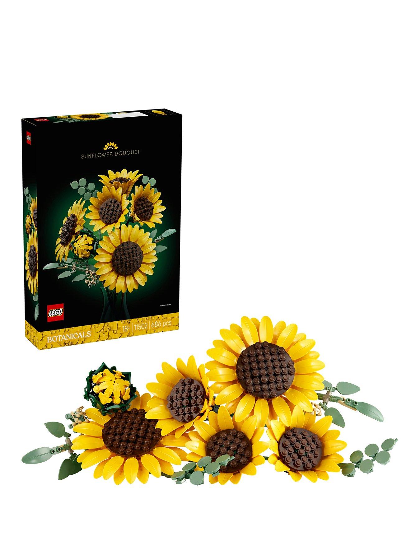 Image 1 of 8 of LEGO Botanical Sunflower Bouquet Flower Decor 11502