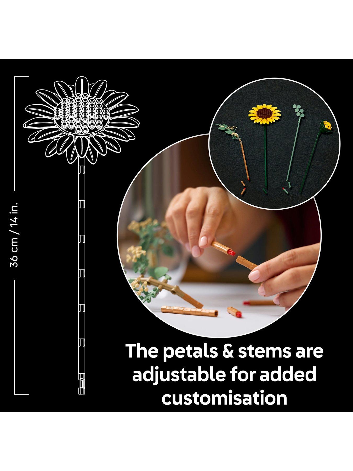 Image 6 of 8 of LEGO Botanical Sunflower Bouquet Flower Decor 11502