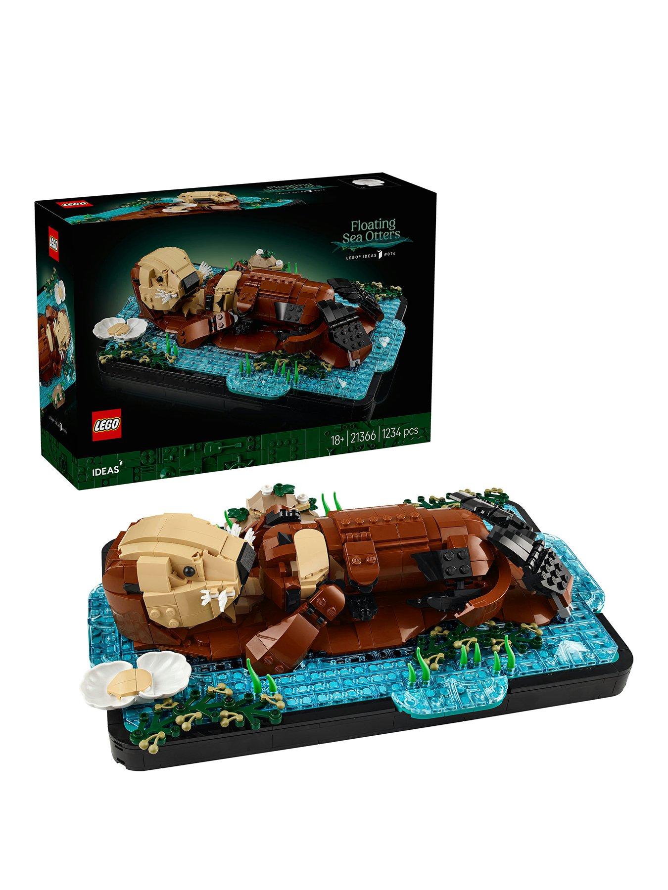 LEGO Ideas Floating Sea Otters Building Set 21366