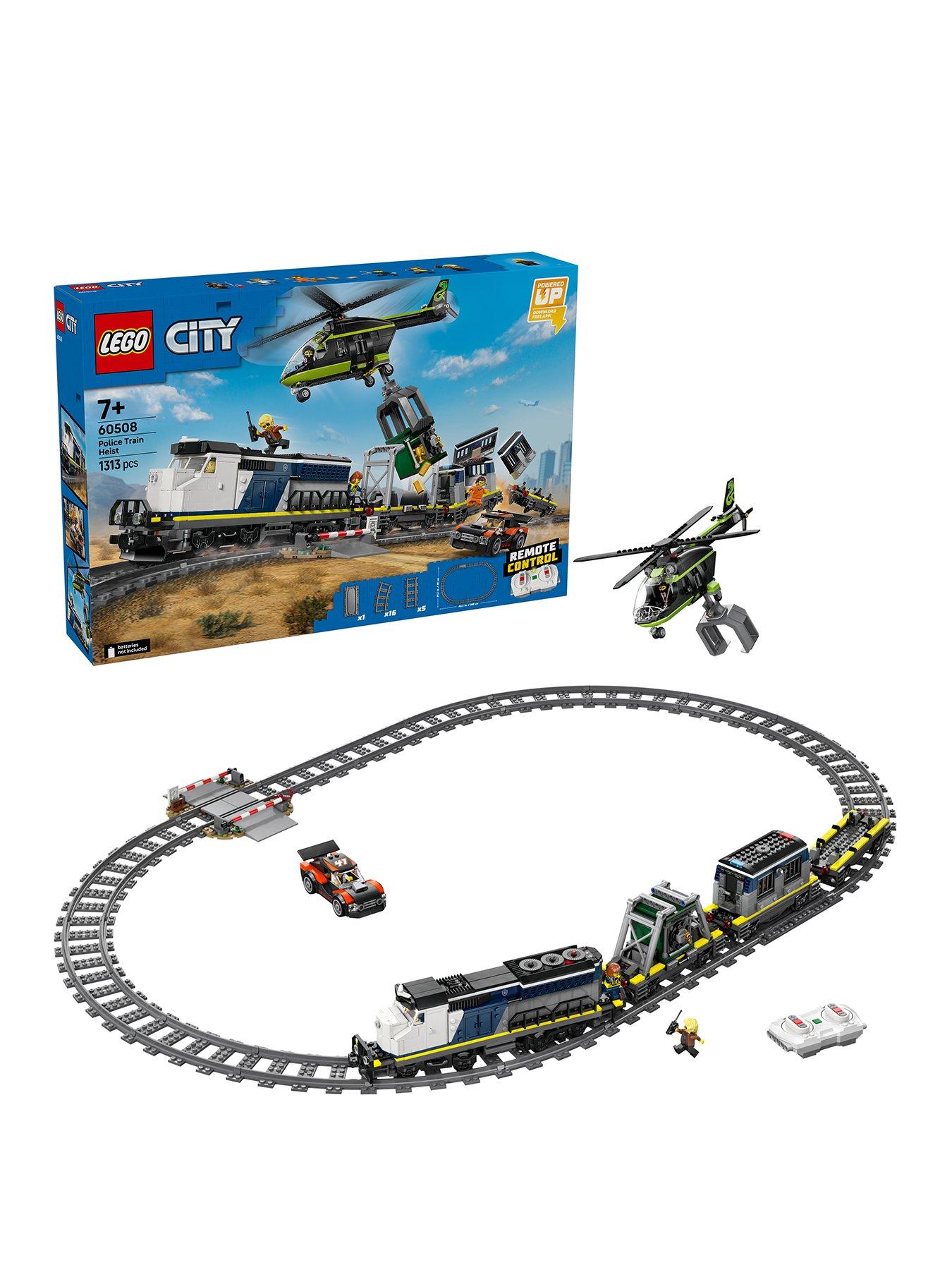 Image 1 of 8 of LEGO City Police Train Heist - Toy Train Set 60508
