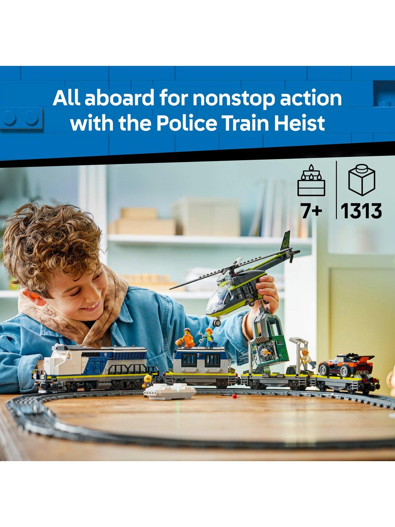 Image 2 of 8 of LEGO City Police Train Heist - Toy Train Set 60508