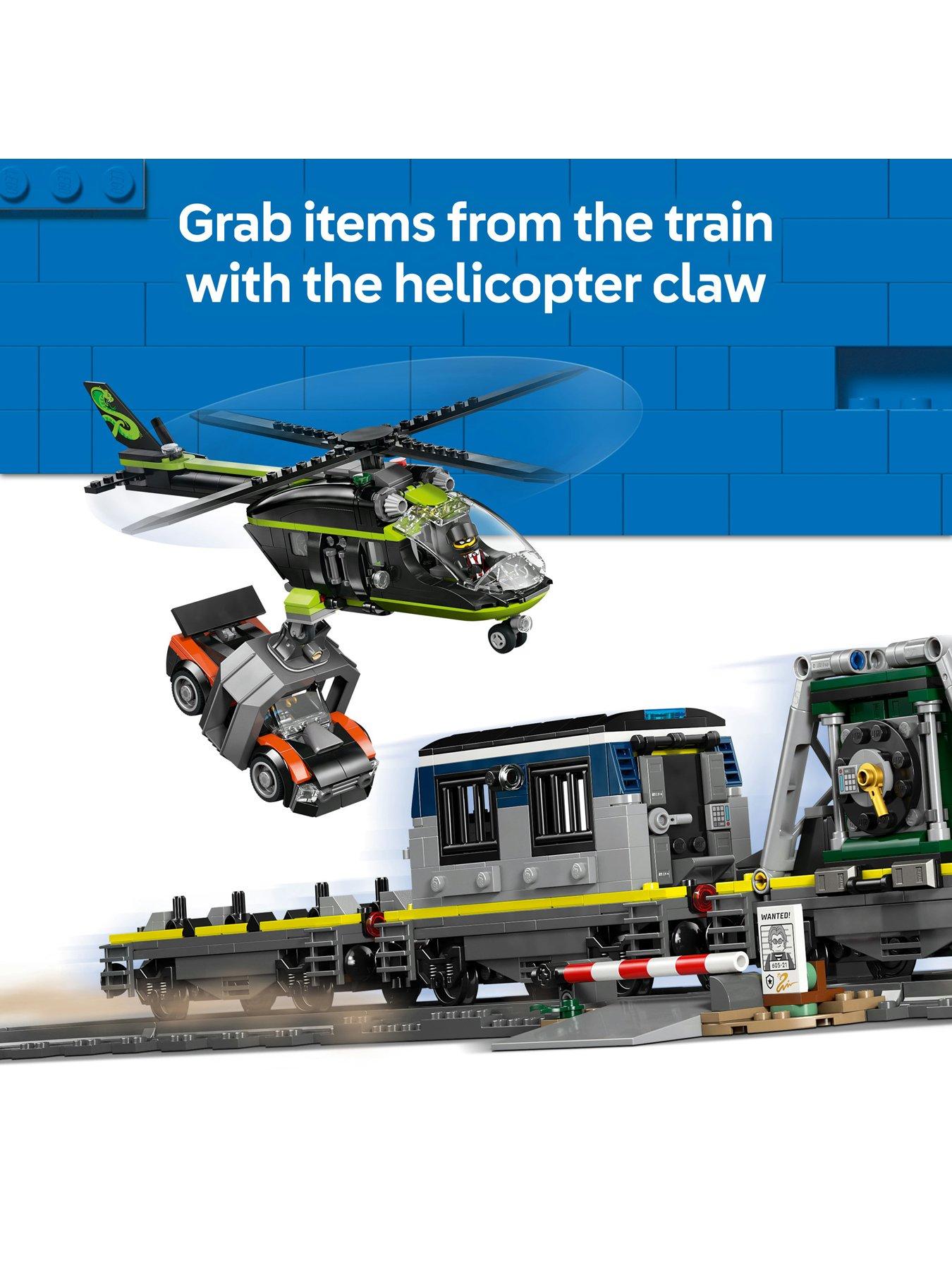 Image 5 of 8 of LEGO City Police Train Heist - Toy Train Set 60508