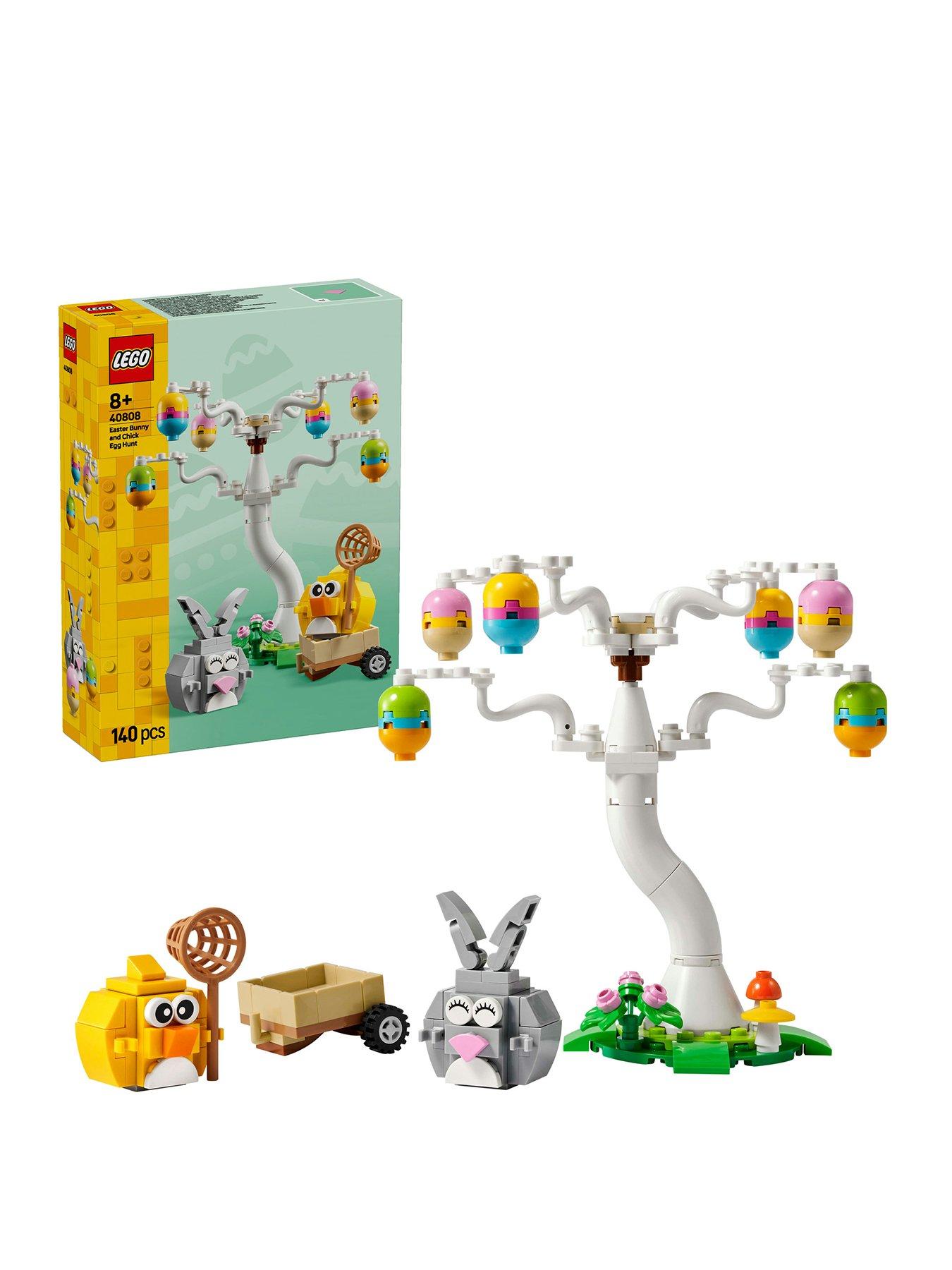 LEGO Easter Bunny and Chick Egg Hunt Animal Toy 40808