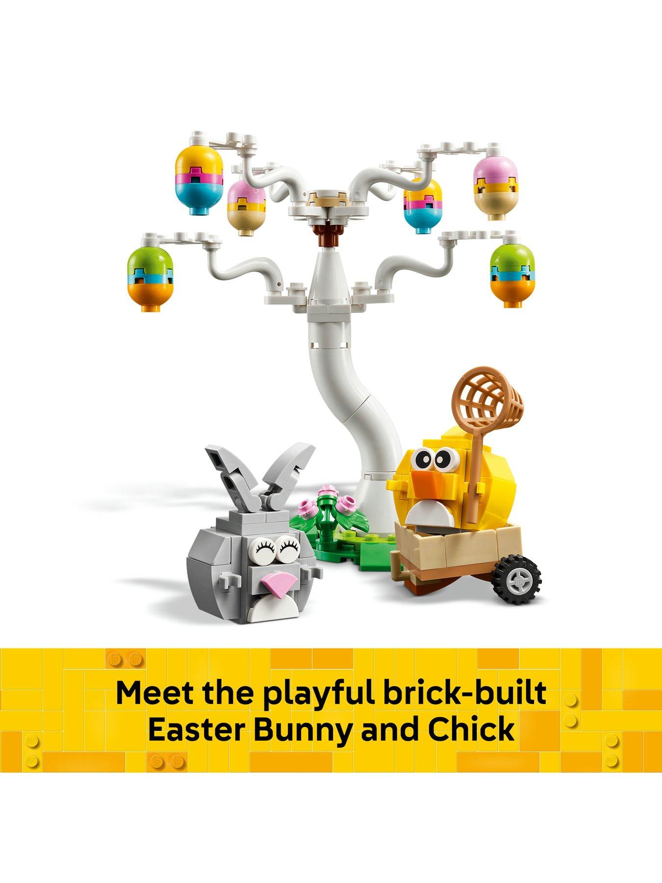 LEGO Easter Bunny and Chick Egg Hunt Animal Toy 40808 | Very