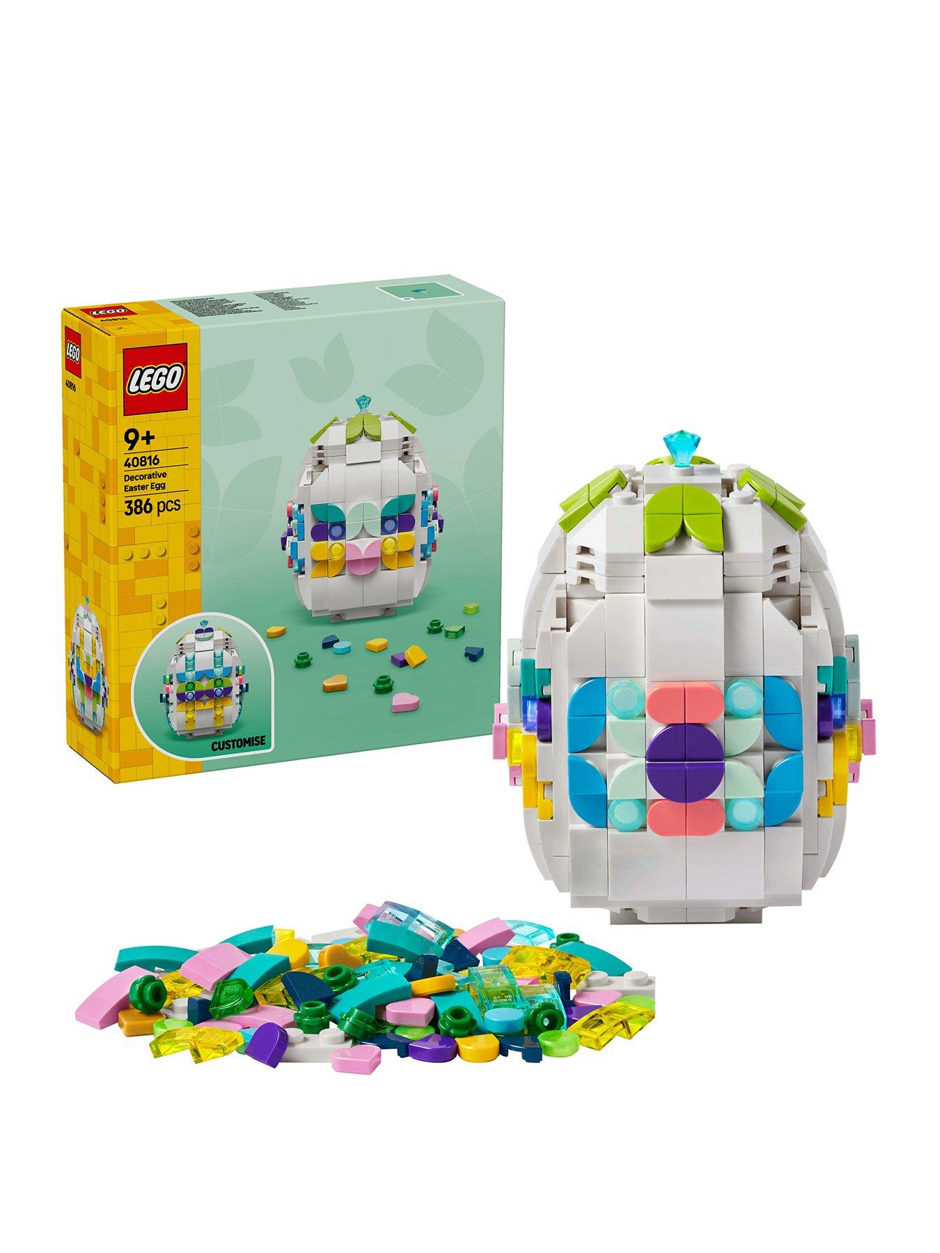 LEGO Decorative Easter Egg Toy, Arts and Crafts Gift 40816