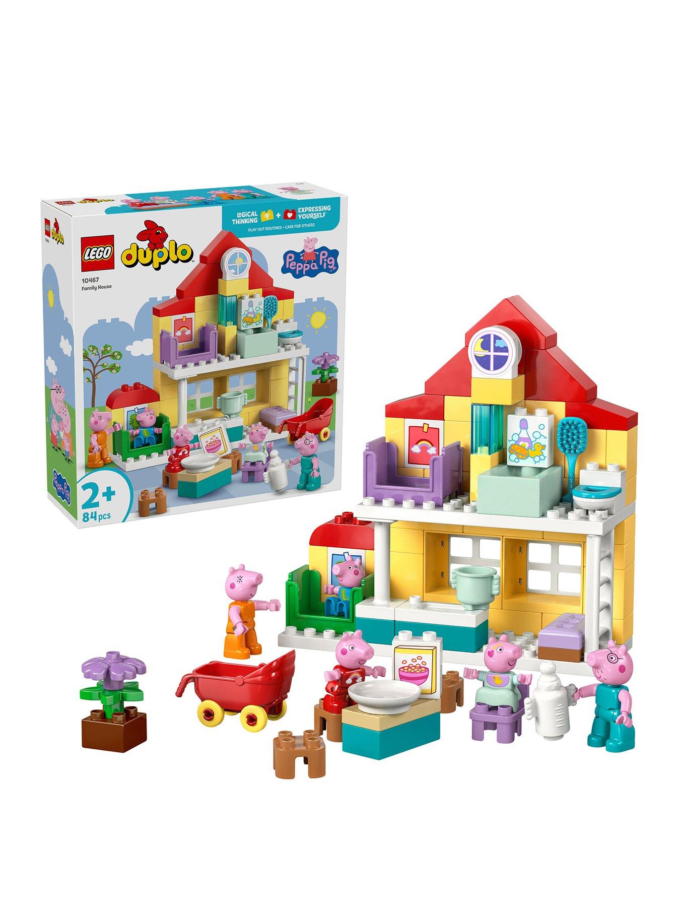 LEGO Duplo Peppa Pig Family House Toy with Figures 10467