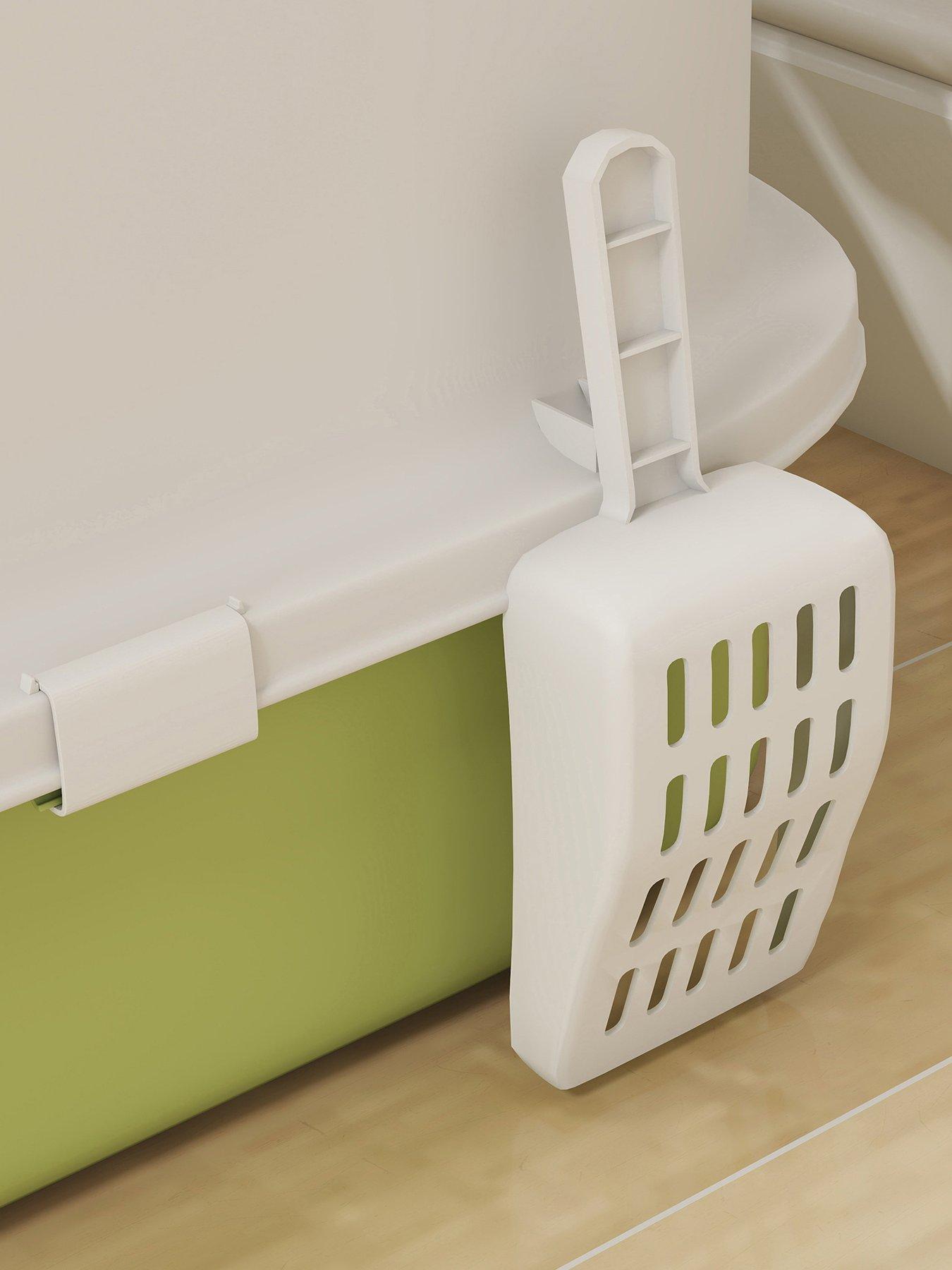 Image 3 of 7 of PawHut Cat Litter Box, Hooded Cat Litter Tray with Lid, Scoop, Green