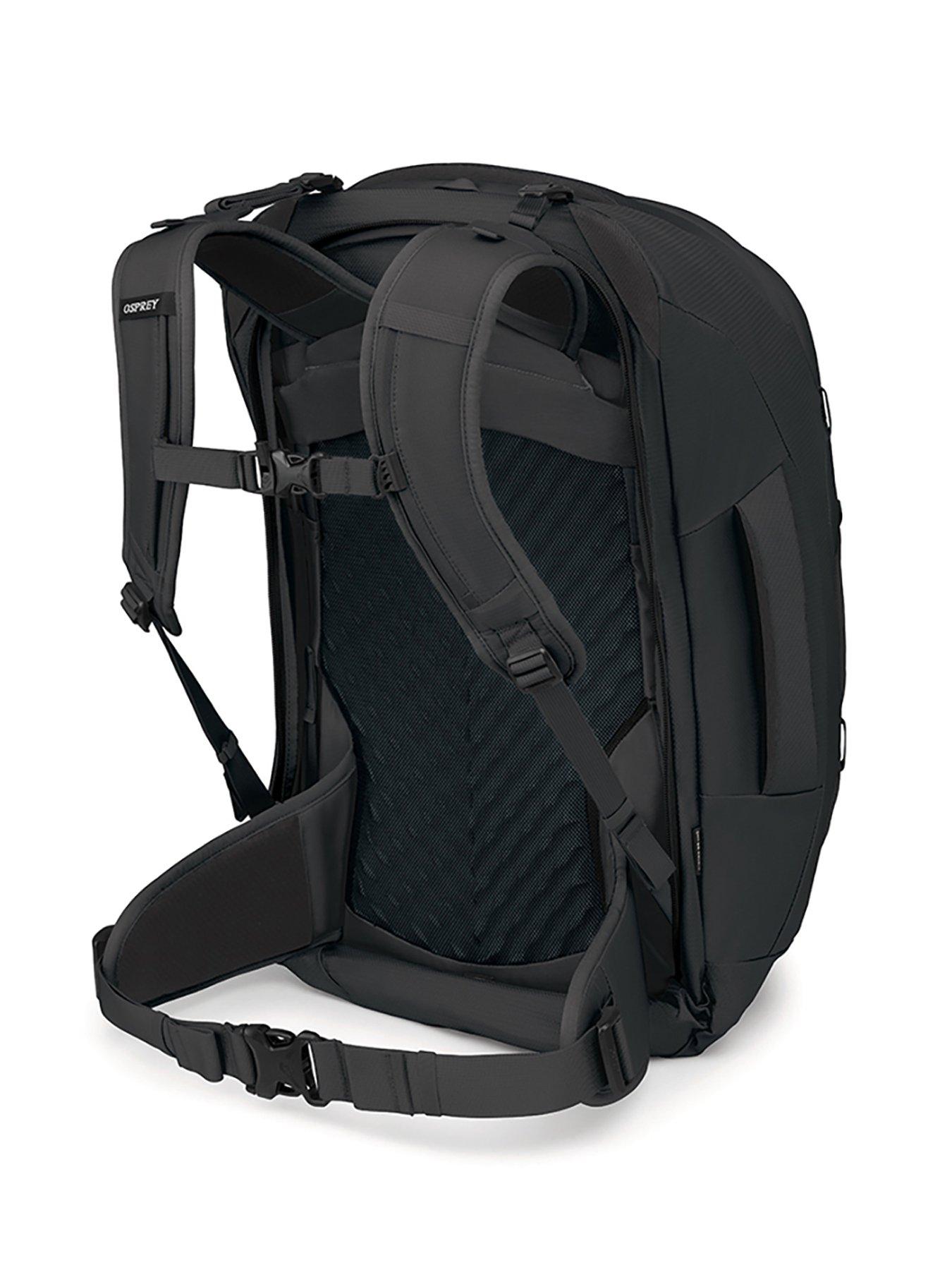 Image 5 of 5 of Osprey Mens Fairpoint 55 Travel Pack Backpack - Black