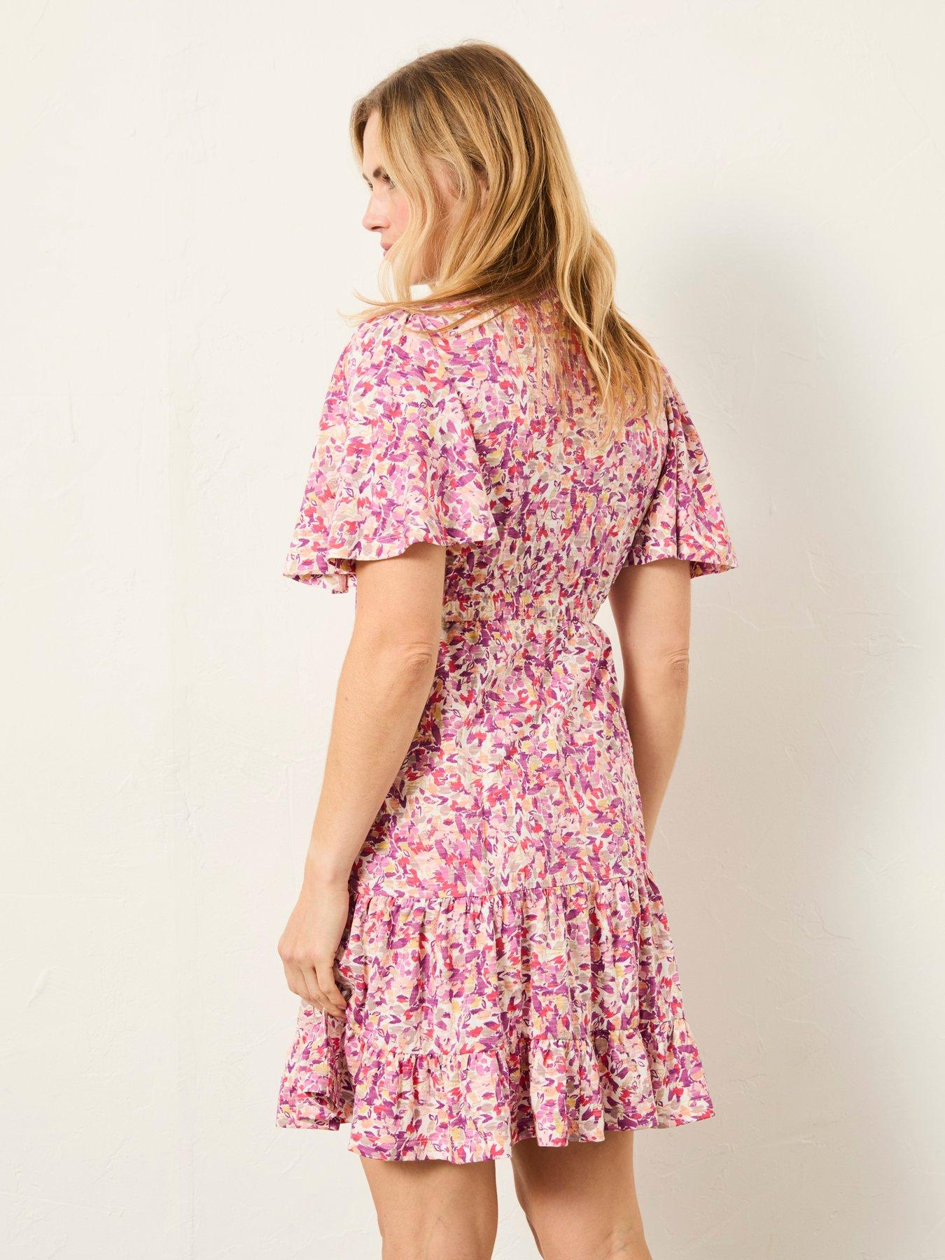 Image 2 of 6 of FatFace Grace Confetti Dress - Multi