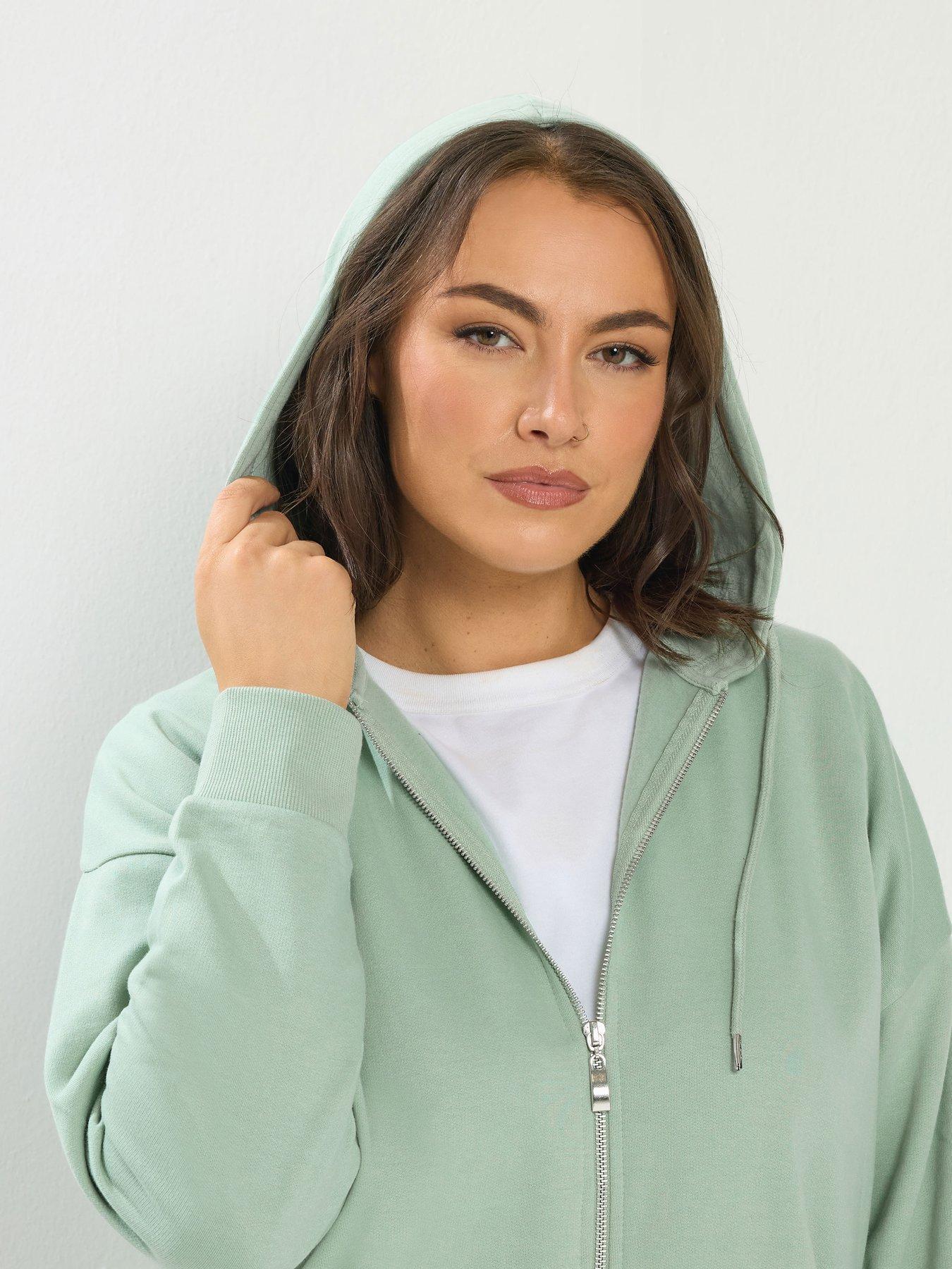 Image 4 of 5 of Yours Curve Longline Hoodie