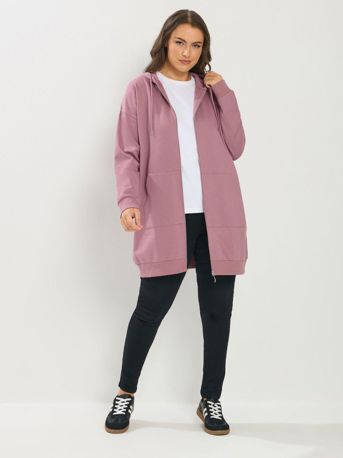 Yours Curve Longline Hoodie