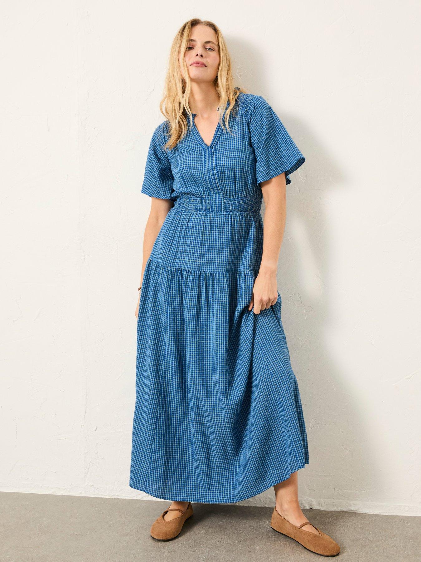 princess polly baby blue dress Dresses | FatFace | Blue | Women