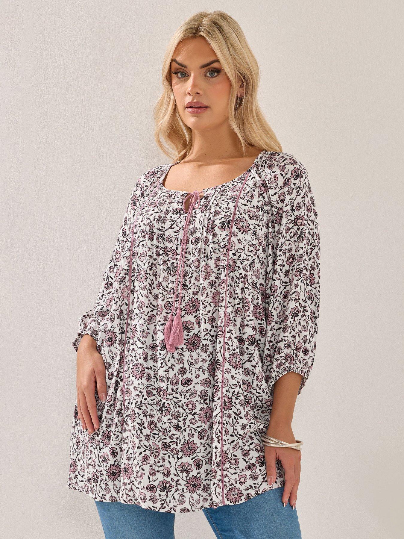 Yours Curve Long Sleeve Gypsy Top