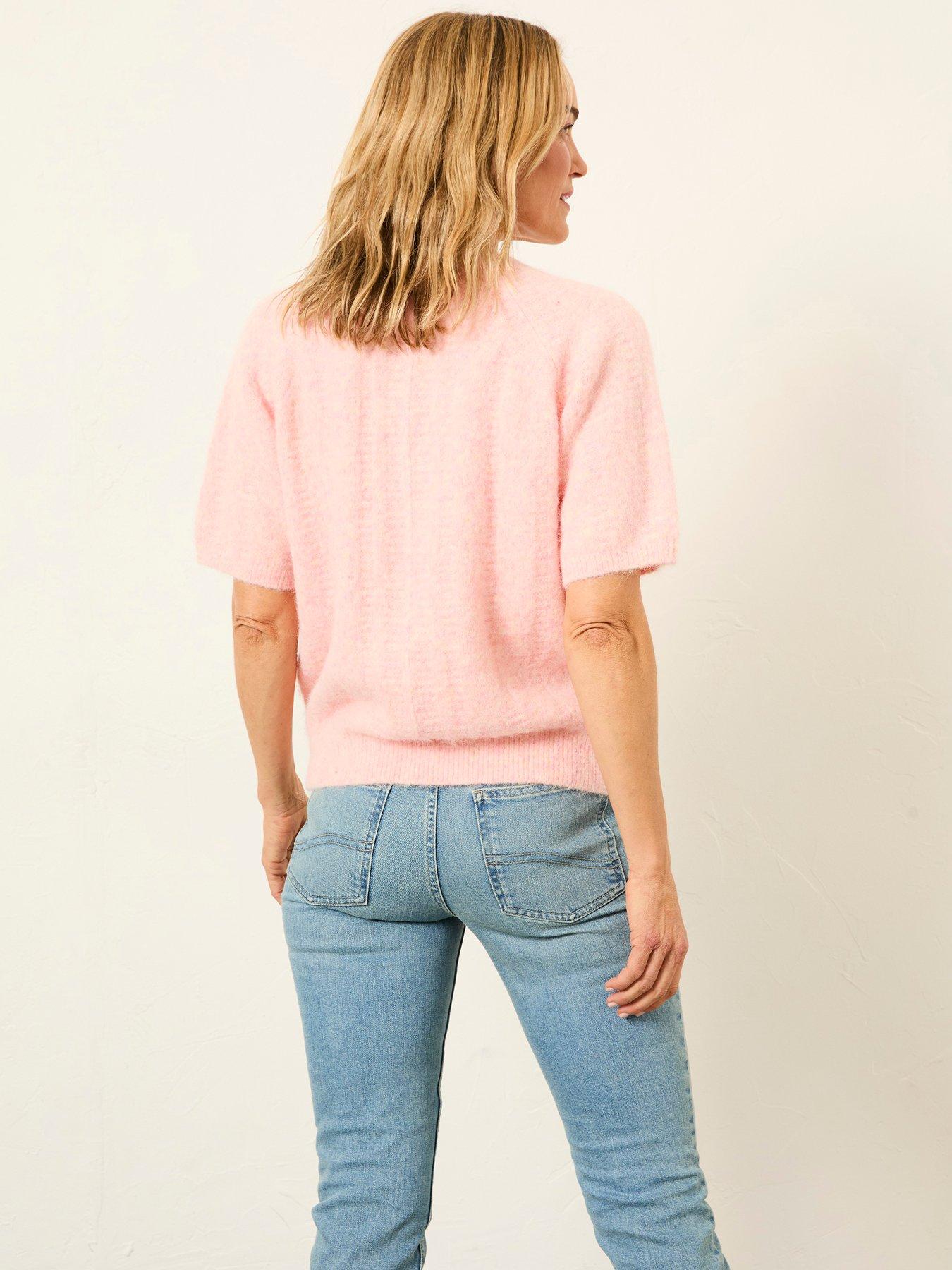 Image 2 of 6 of FatFace Georgina Cardigan - Pink
