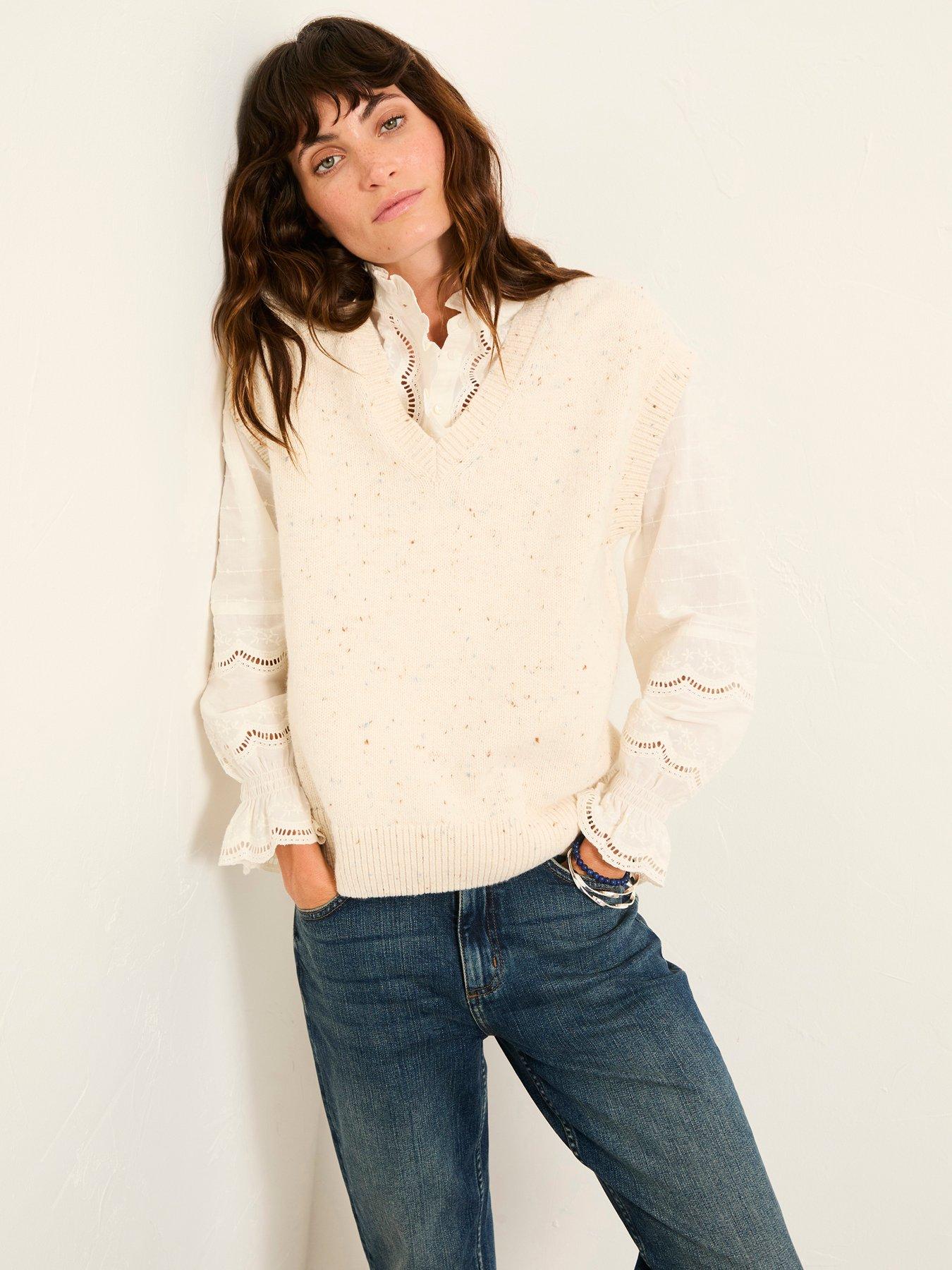 FatFace Remi Tank - Ivory