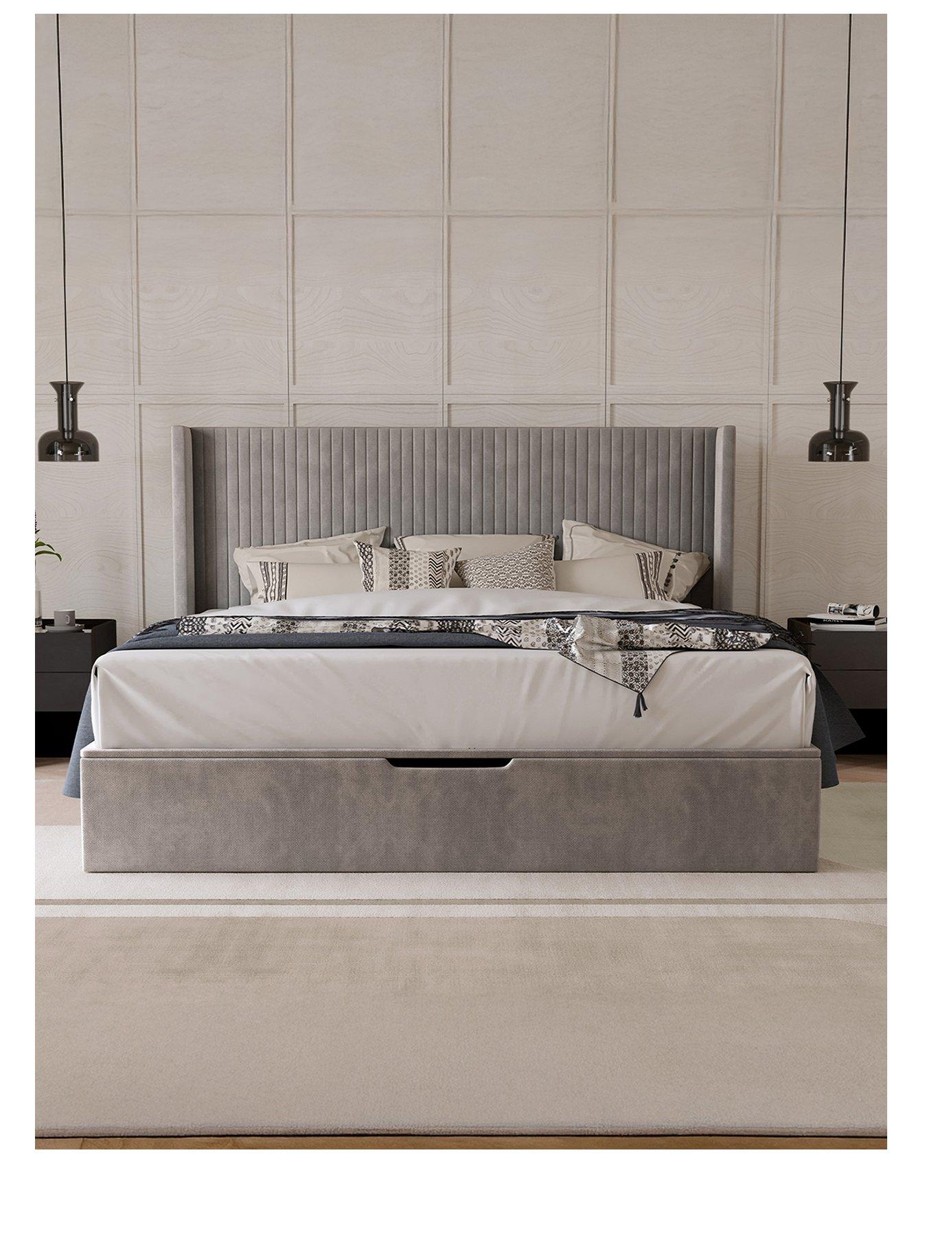 Image 2 of 6 of The Very Collection Orchard End Lift Up Ottoman Storage Double Bed