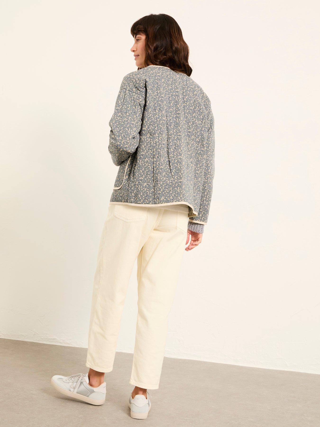 Image 2 of 5 of FatFace Milly Quilted Jacket - Blue