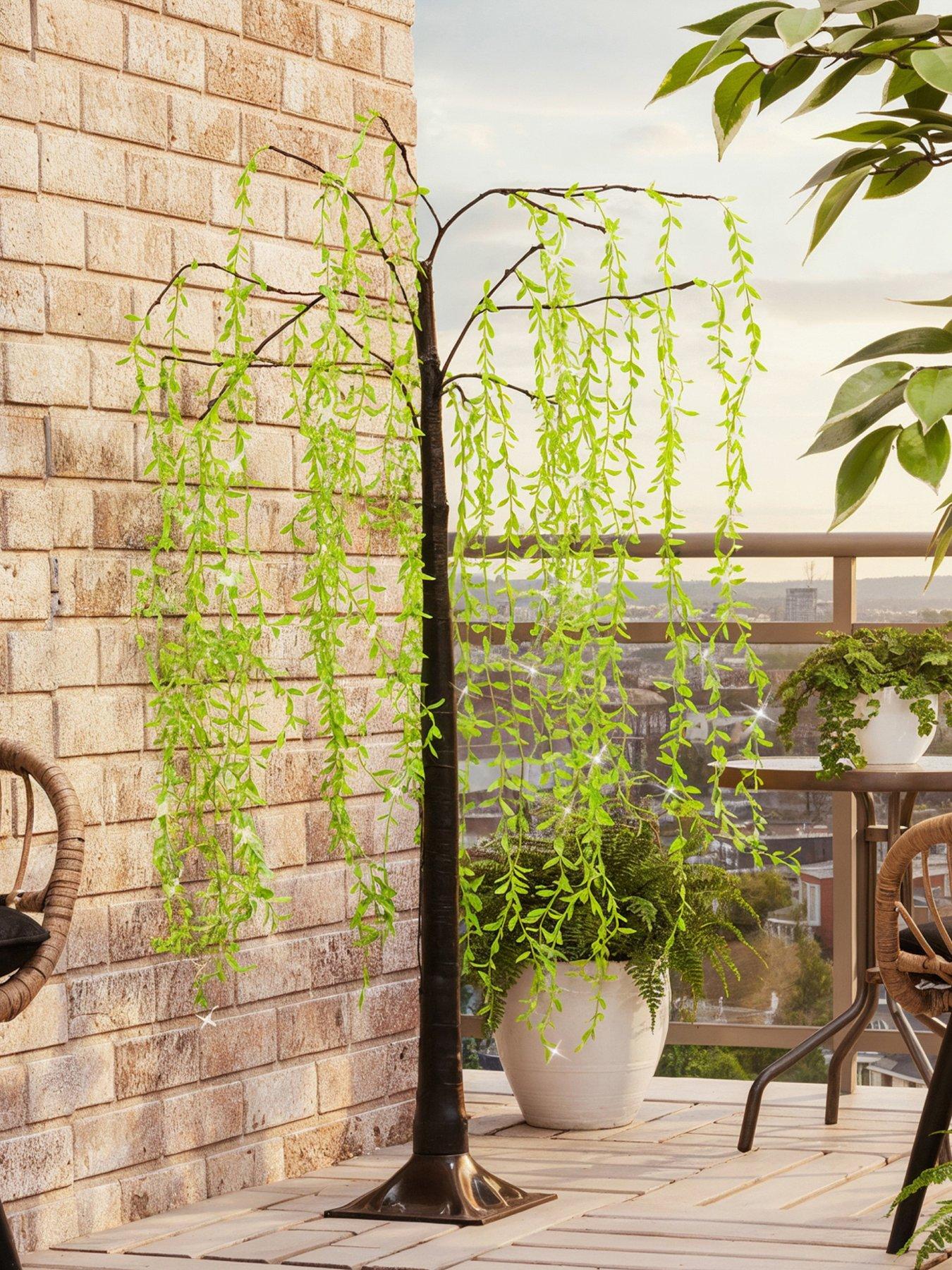 Streetwize 1.5M Solar Willow Tree Lights