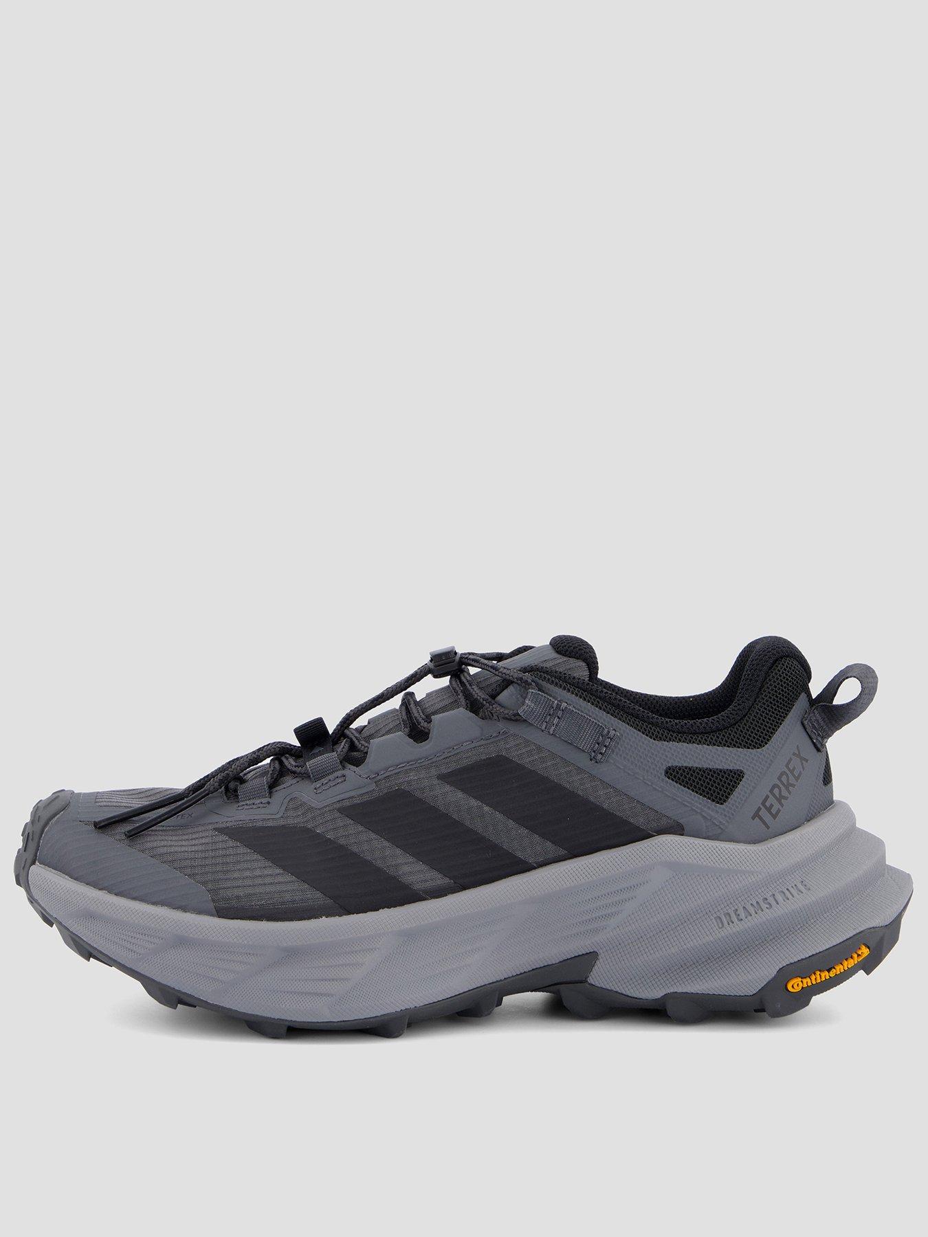 adidas Womens Free Hiker Sl Goretex Hiking Shoes - Grey