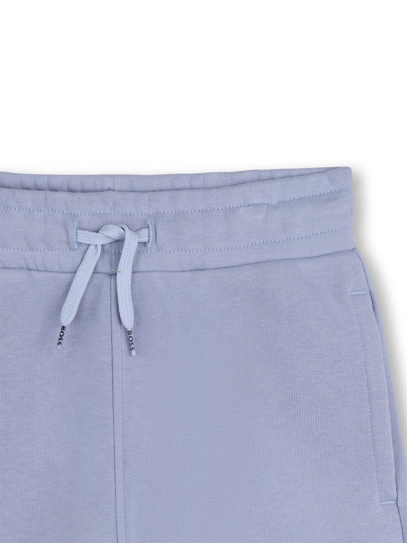 Image 3 of 3 of BOSS Boys Logo Shorts - Blue