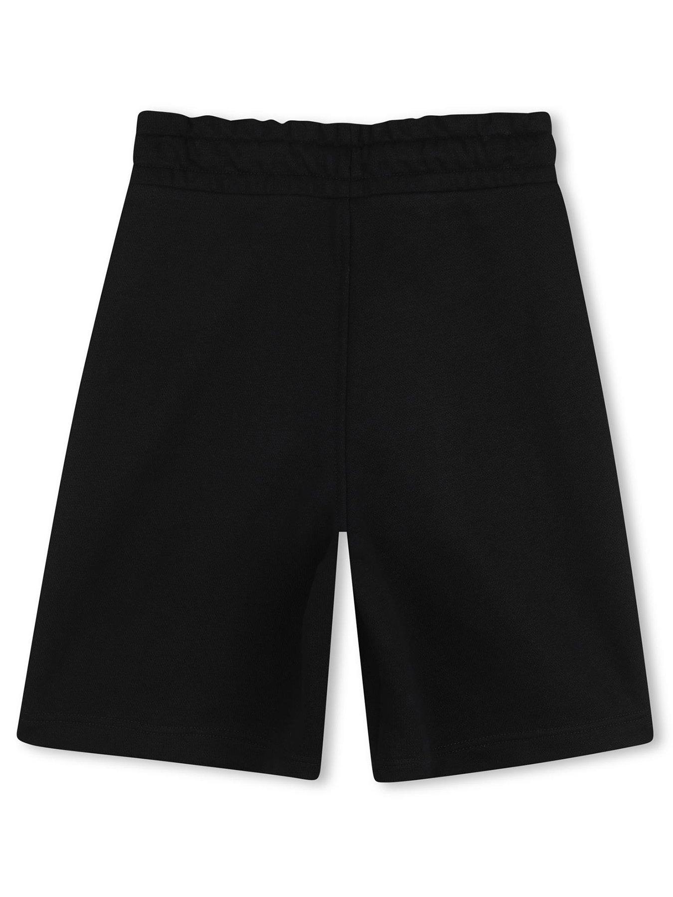 Image 2 of 3 of BOSS Boys Logo Shorts - Black
