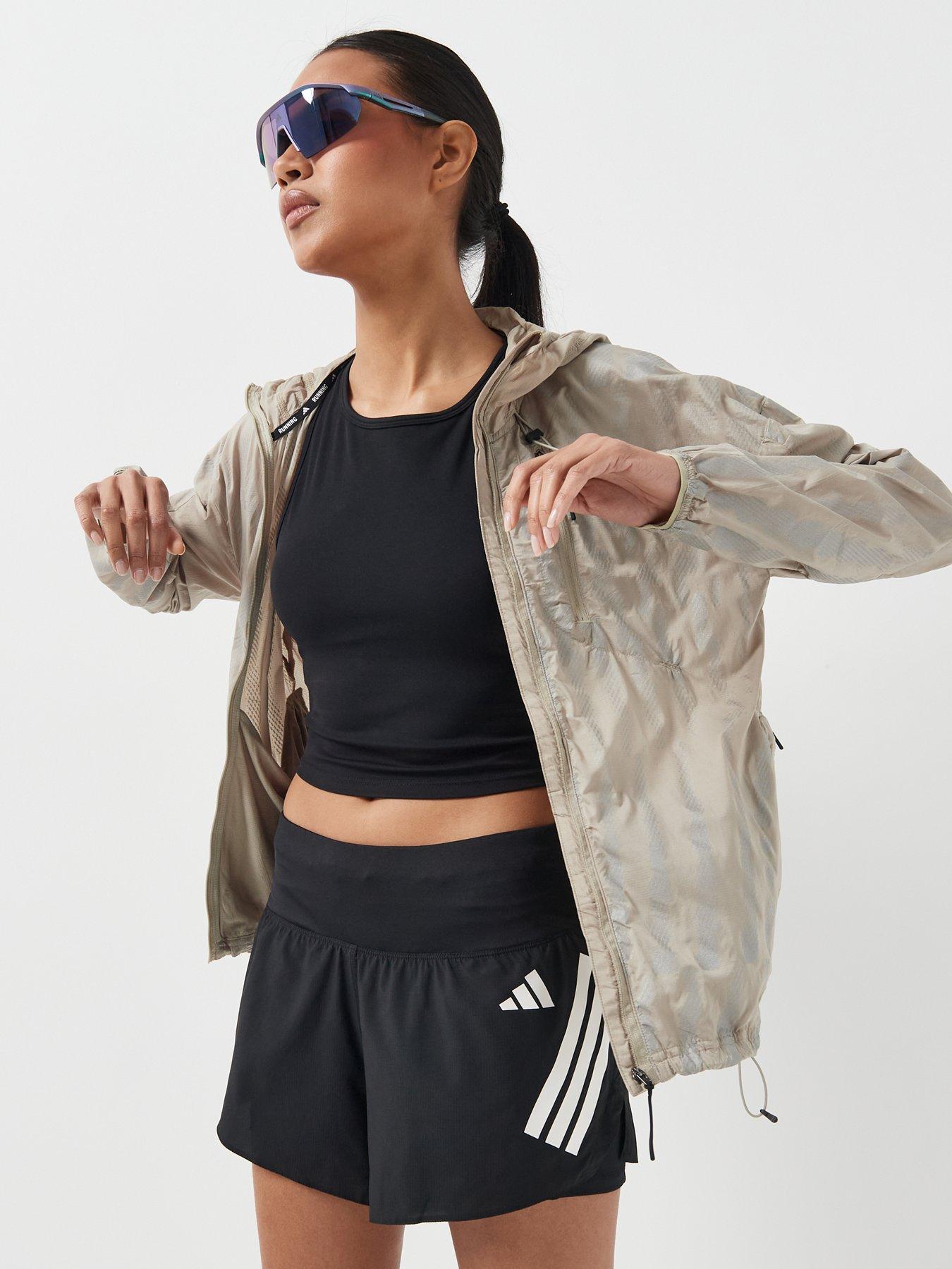 Image 6 of 6 of adidas Womens Running Adi365 Climacool Jacket - Beige