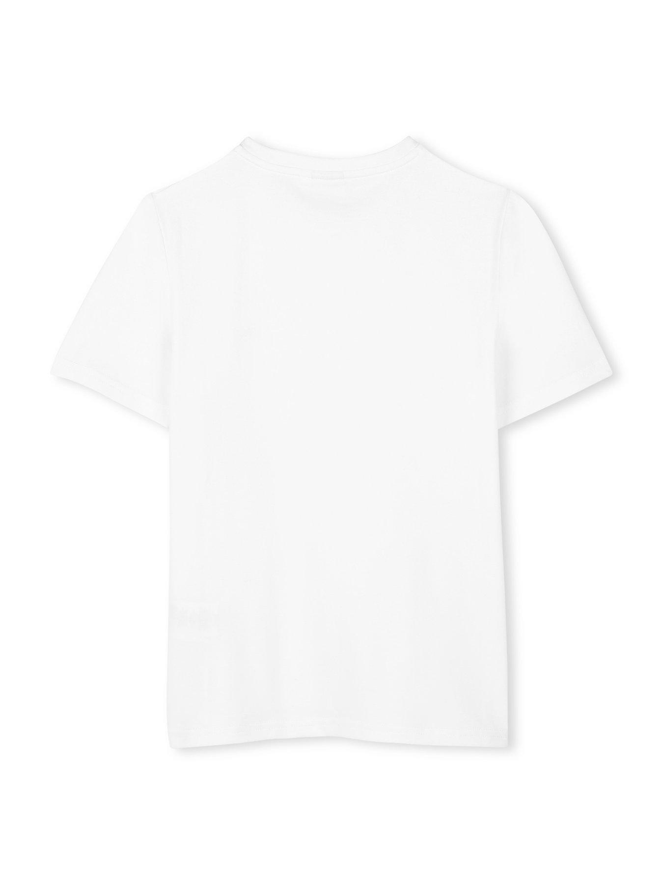 Image 6 of 6 of BOSS Boys 2 Pack Short Sleeve T-shirts - Black/white