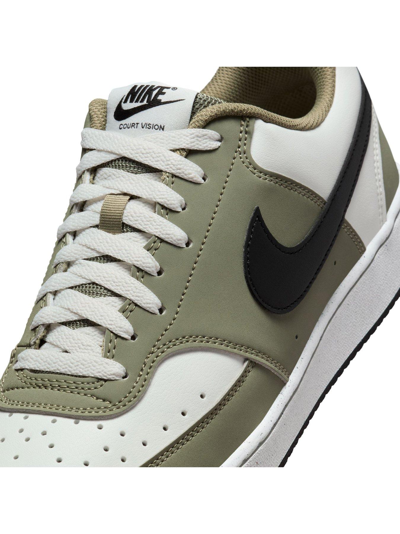 Image 6 of 7 of Nike Mens Court Vision Low Trainers - Green