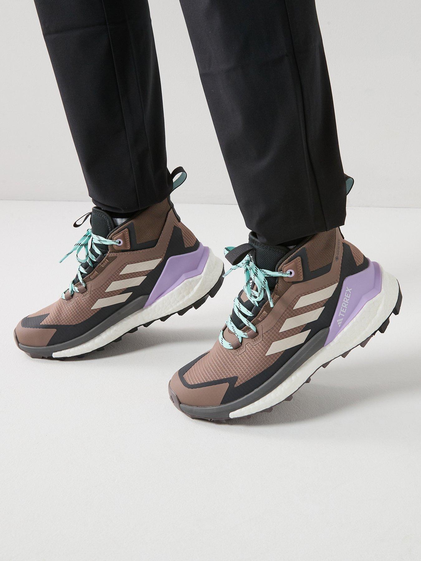 adidas Terrex Womens Free Hiker 2 Goretex Hiking Boots - Brown