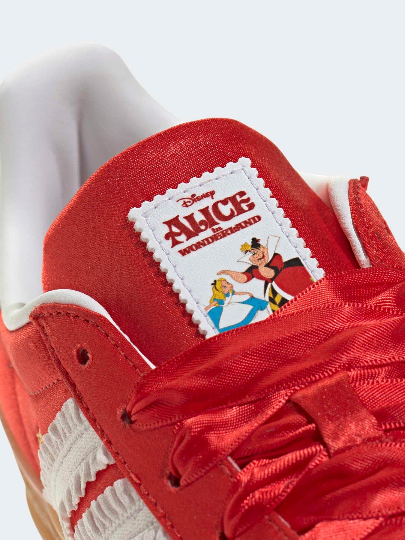 adidas Originals Womens Disney Trainers: Alice in Wonderland - Red | Very