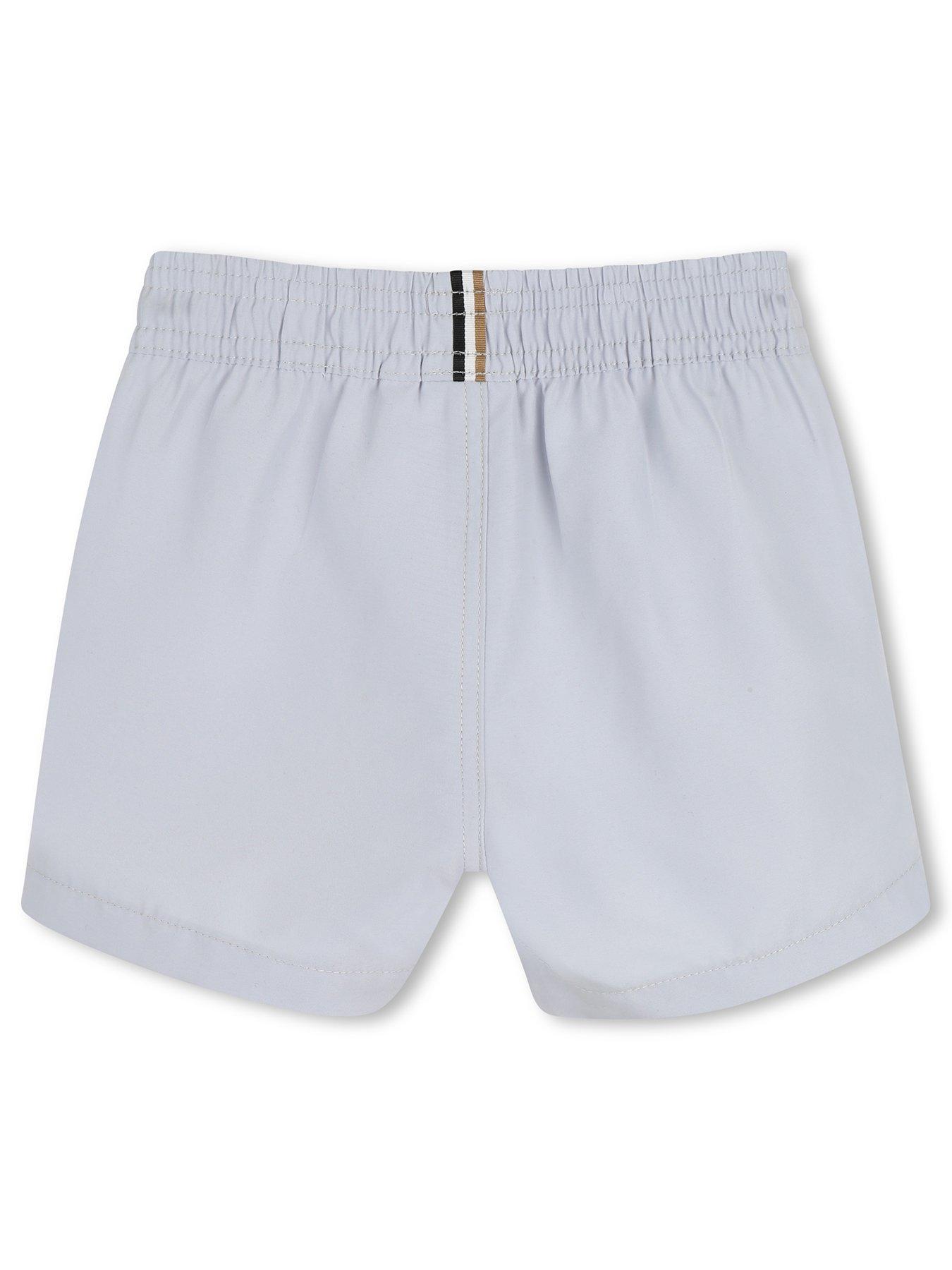 Image 2 of 3 of BOSS Baby Boys Swim Shorts - Light Blue