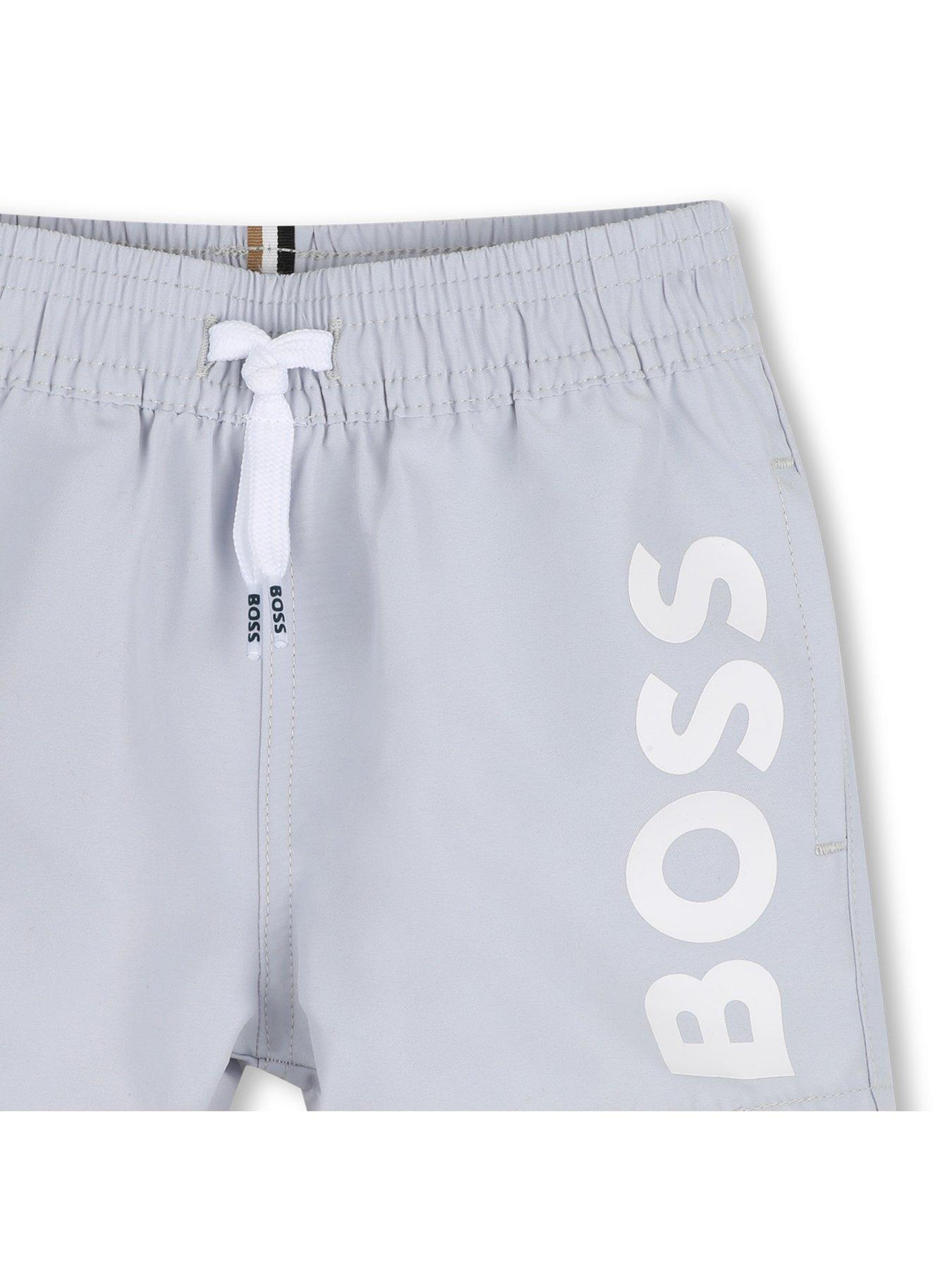 Image 3 of 3 of BOSS Baby Boys Swim Shorts - Light Blue