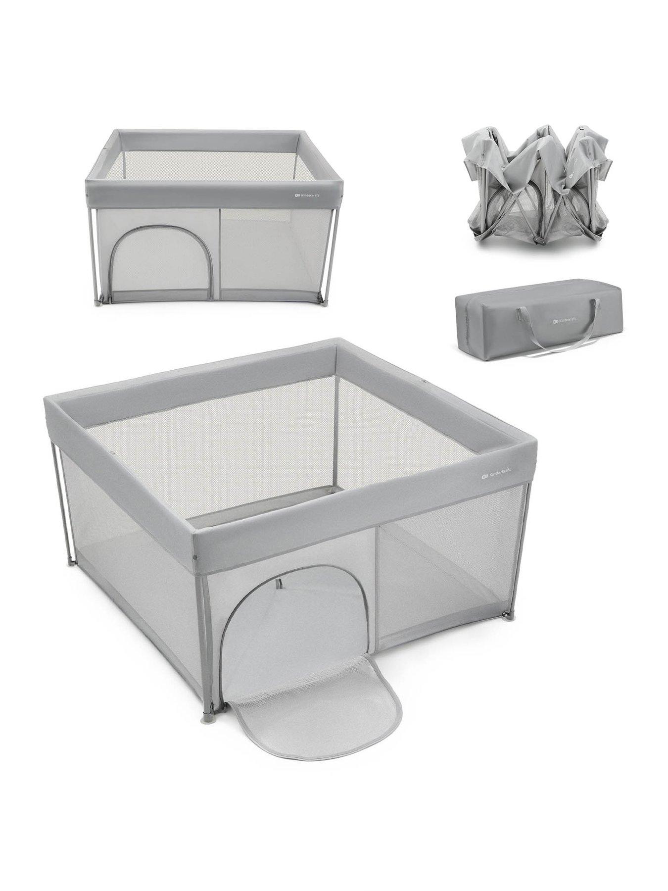 Kinderkraft Ziki Playpen - Grey