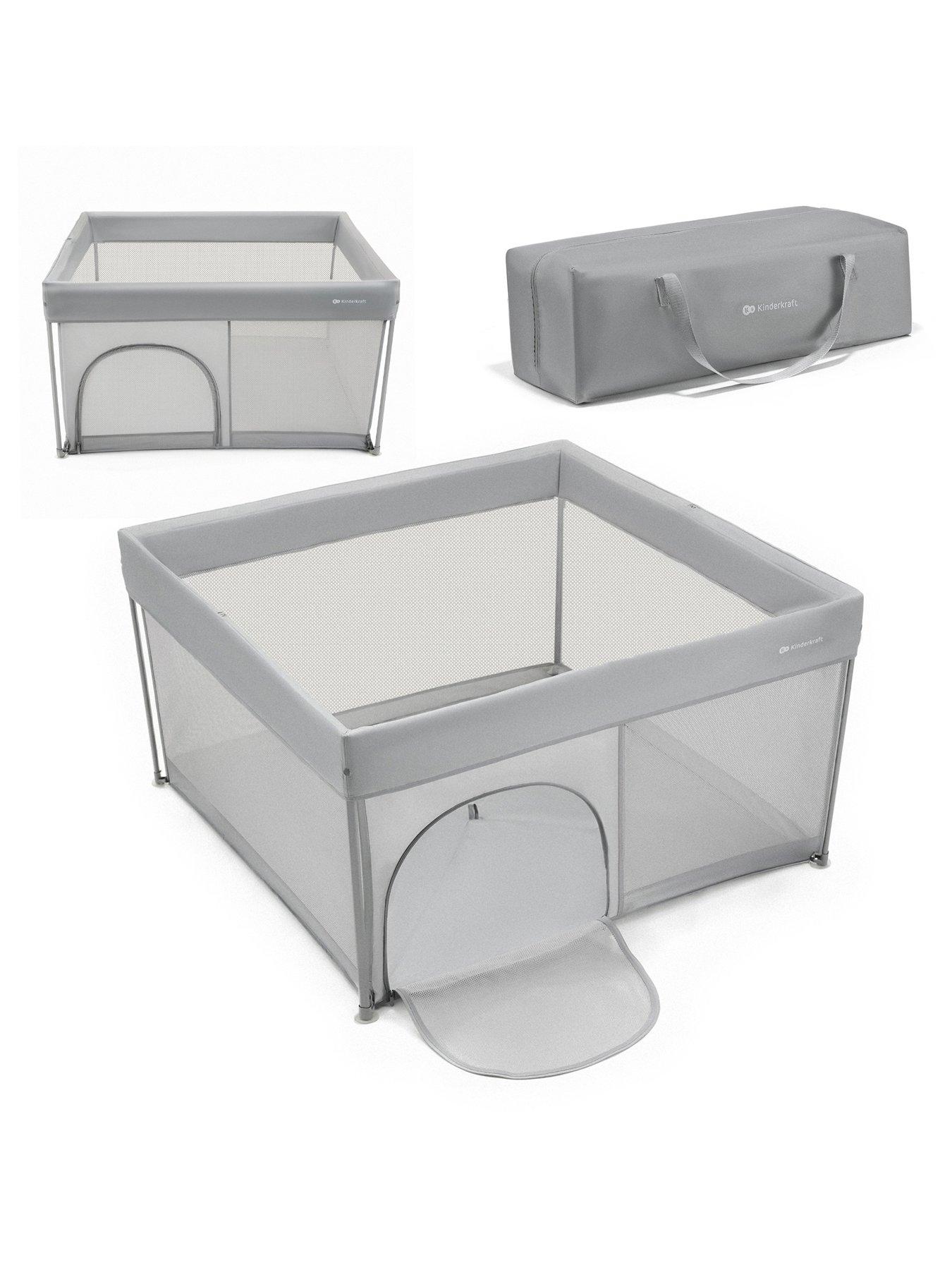 Kinderkraft Ziki Playpen - Grey