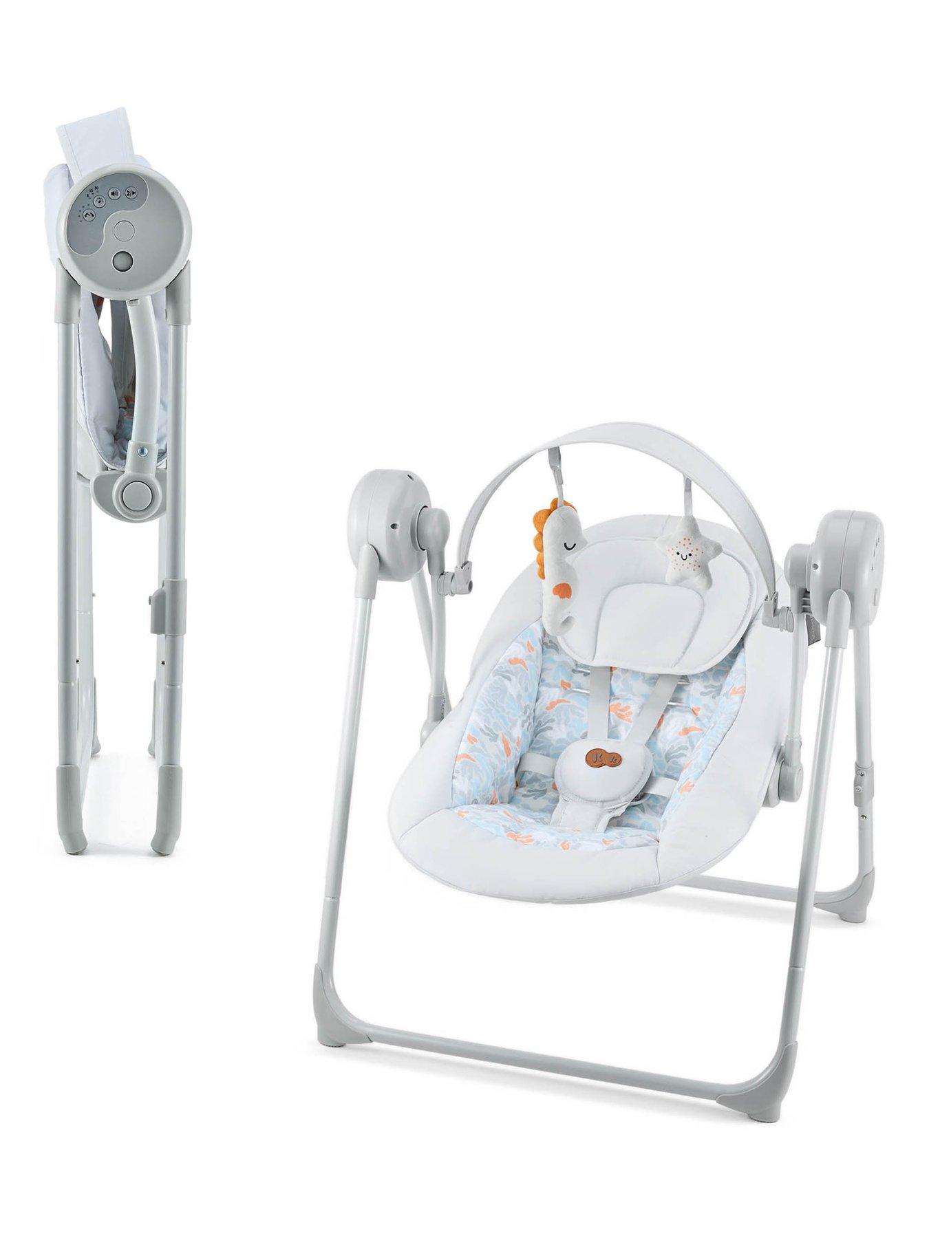 Kinderkraft Swingee - Electric Rocking Swing - Grey