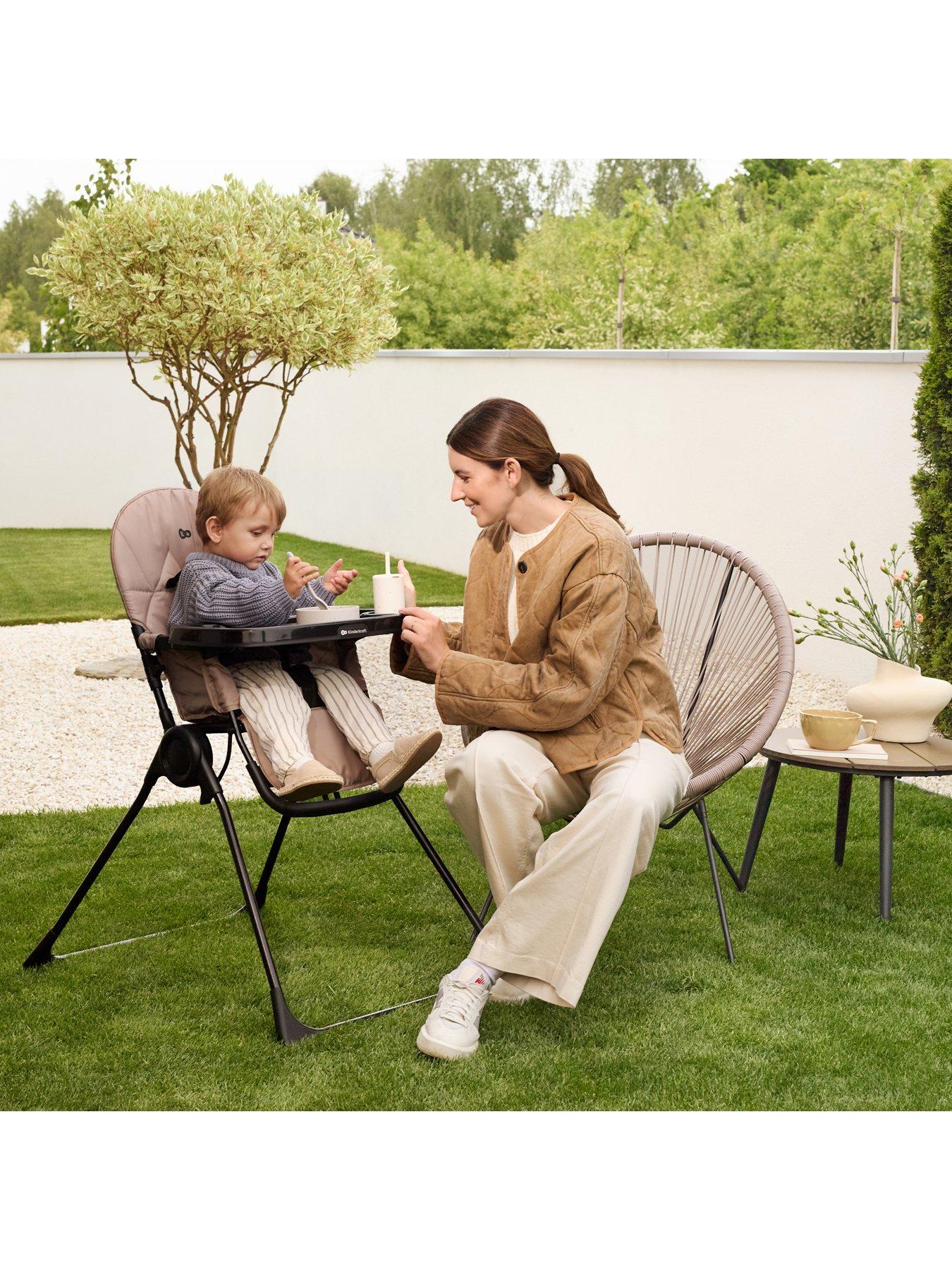 Image 6 of 8 of Kinderkraft Binci High Chair - Grey